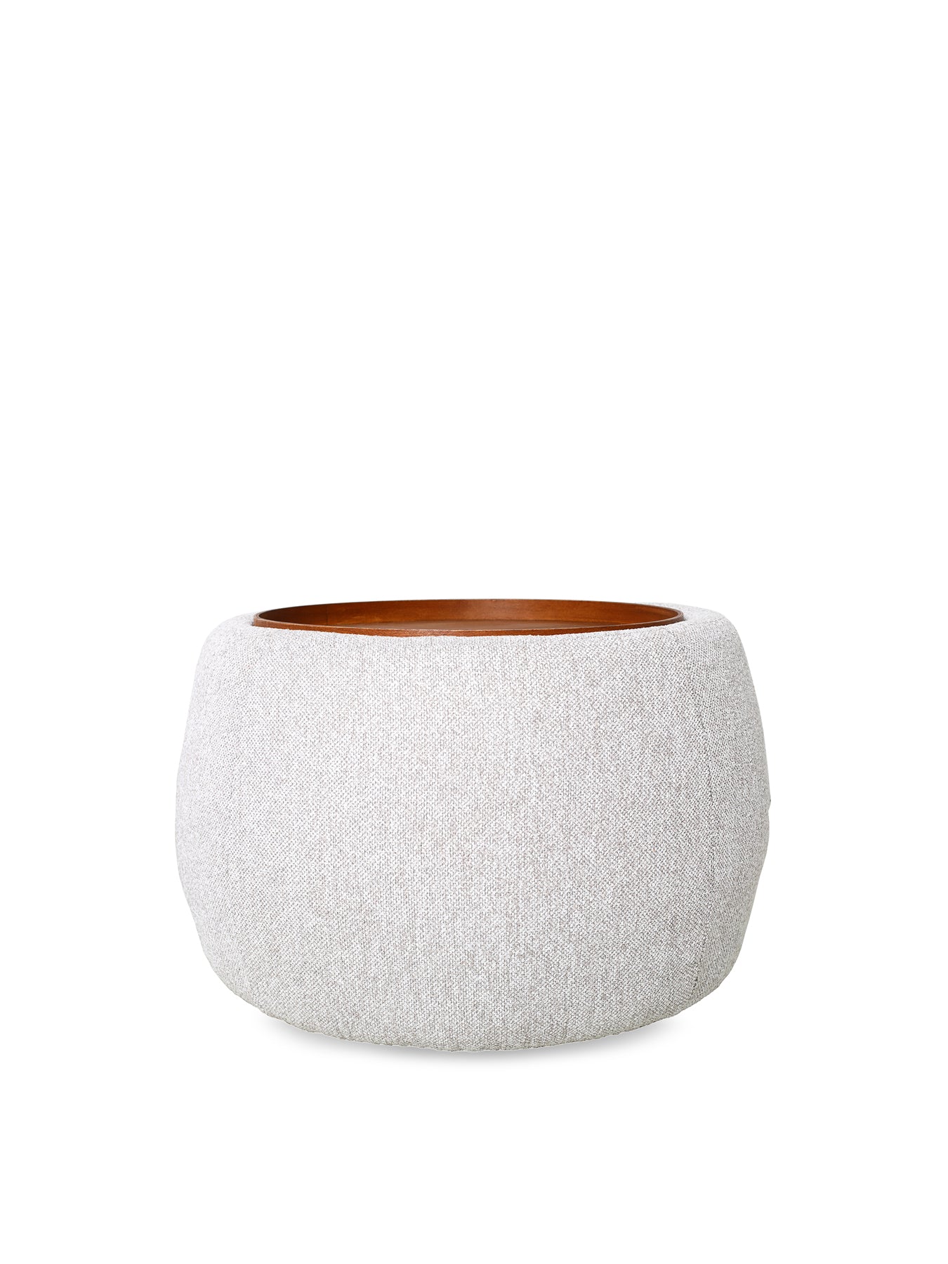 Gensen Small Ottoman 70cm Brown