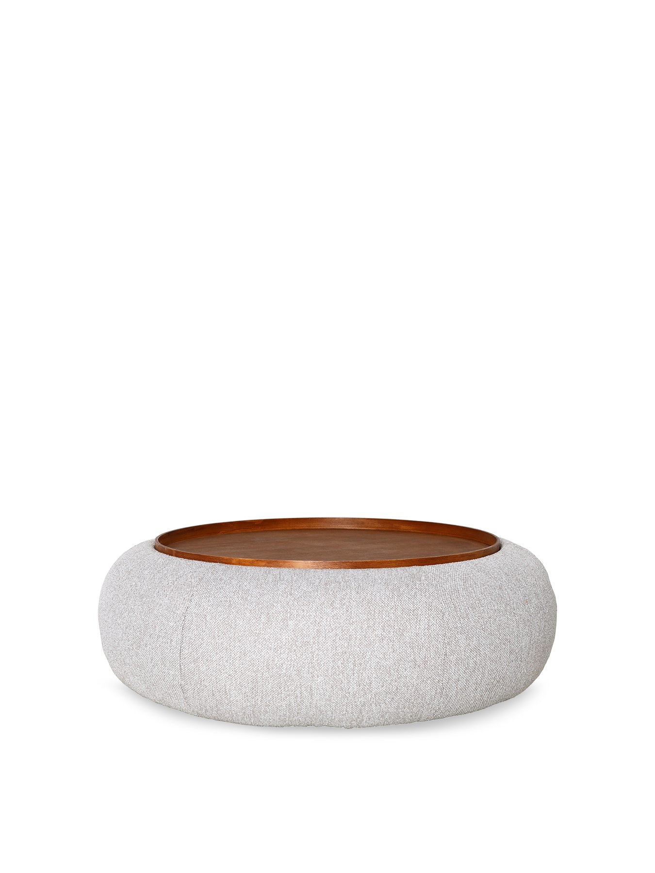 Gensen Large Ottoman 100cm Brown