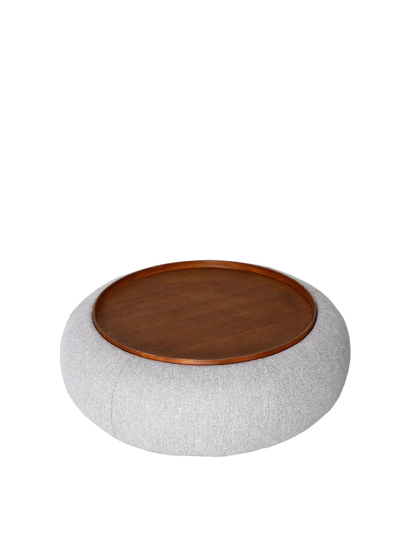 Gensen Large Ottoman 100cm Brown