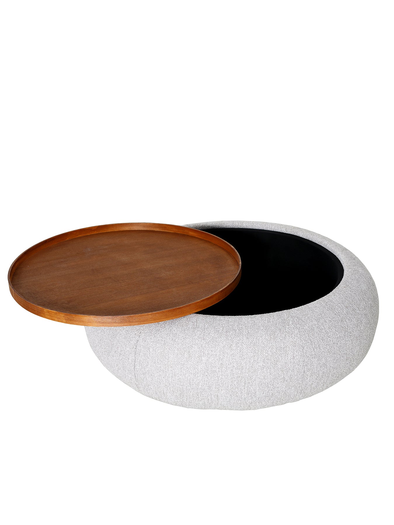 Gensen Large Ottoman 100cm Brown