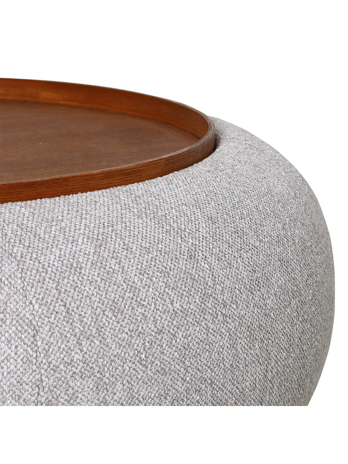 Gensen Large Ottoman 100cm Brown