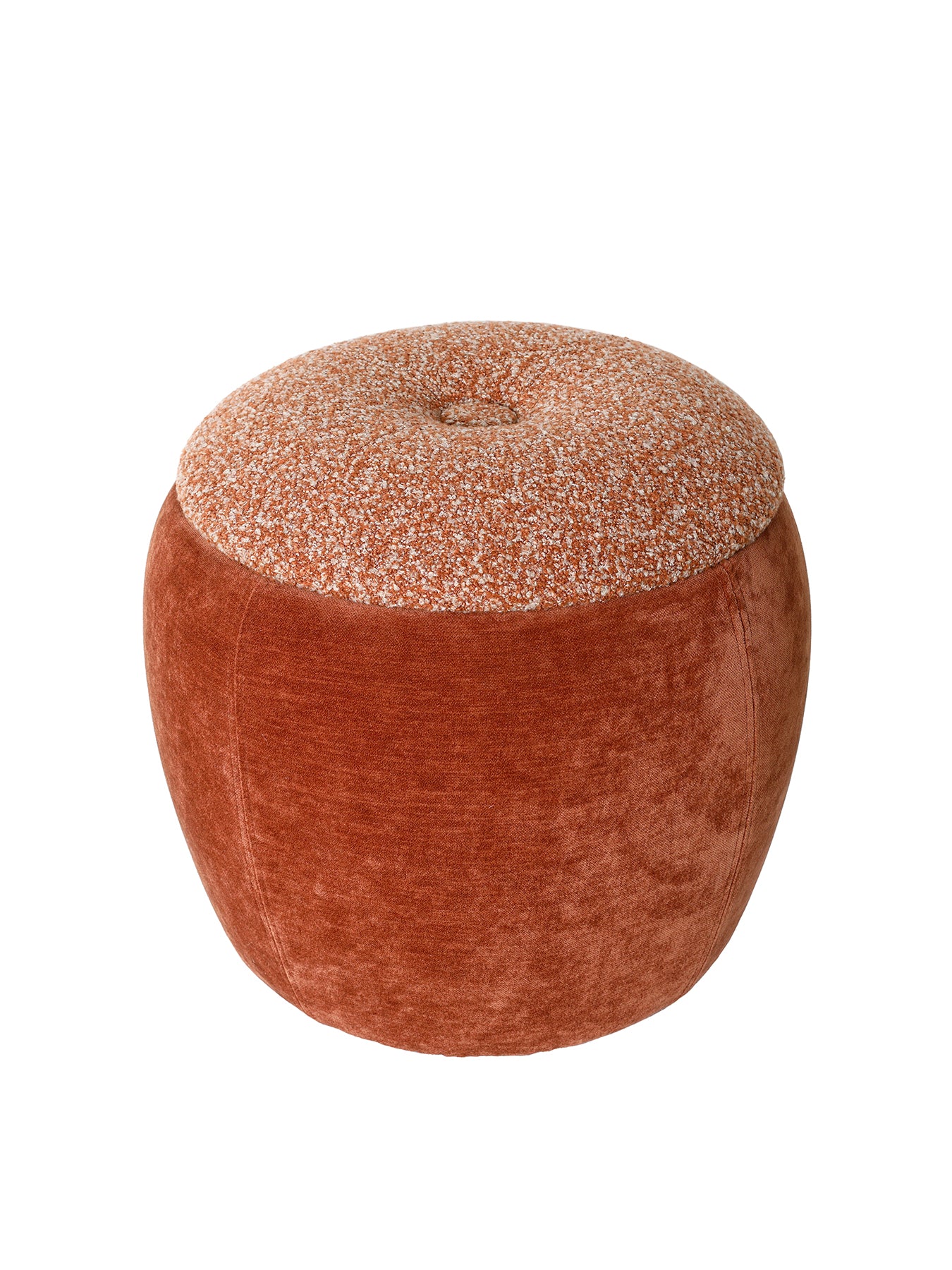Clemance Storage Stool Terracotta