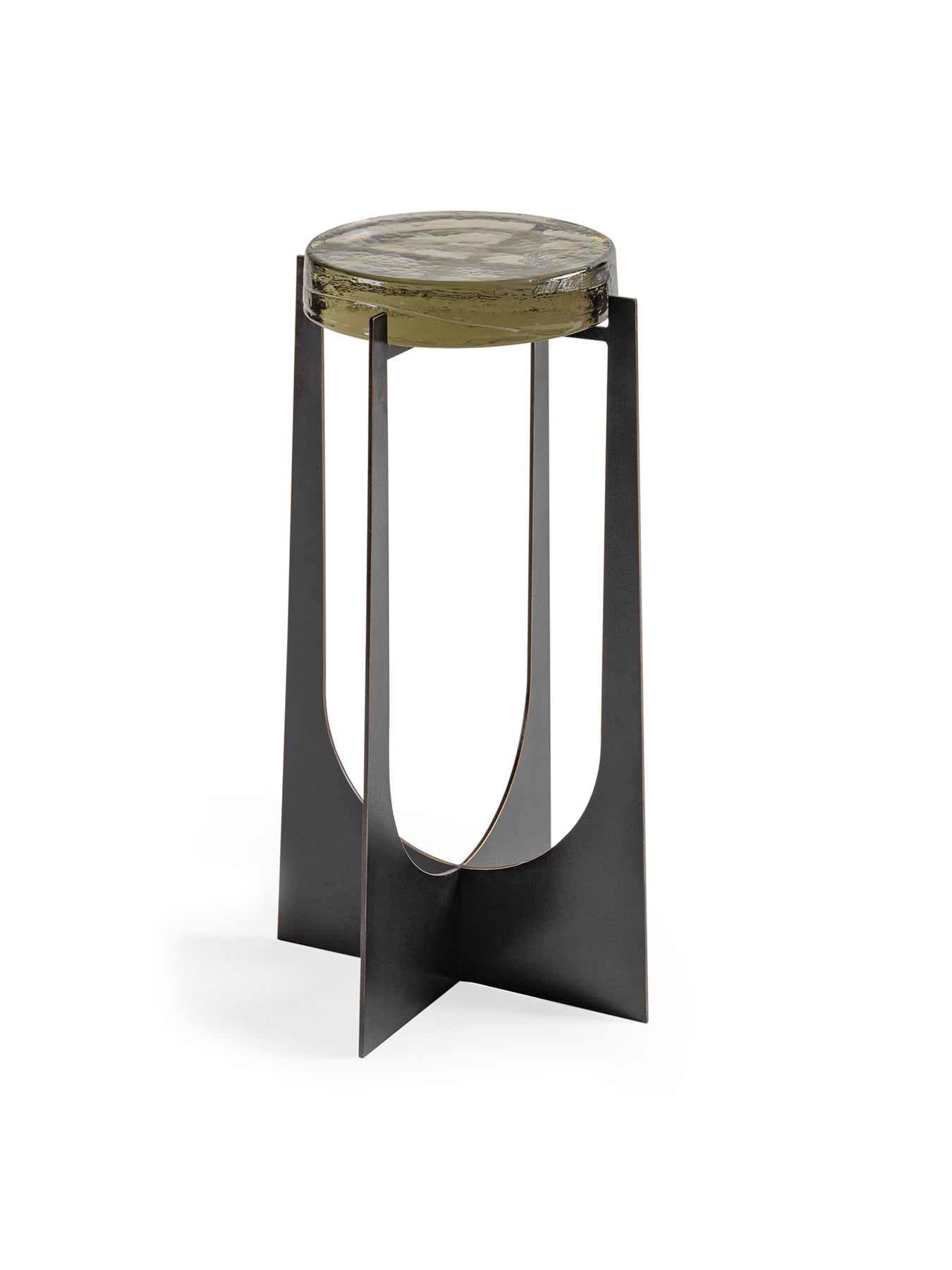 Glenthorpe Glass Accent Side Table