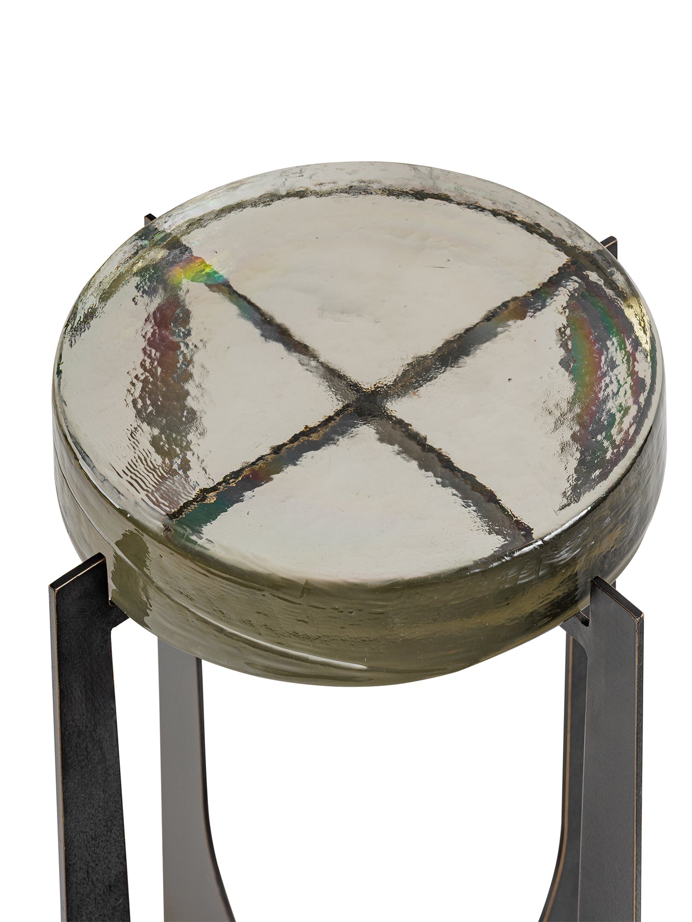 Glenthorpe Glass Accent Side Table