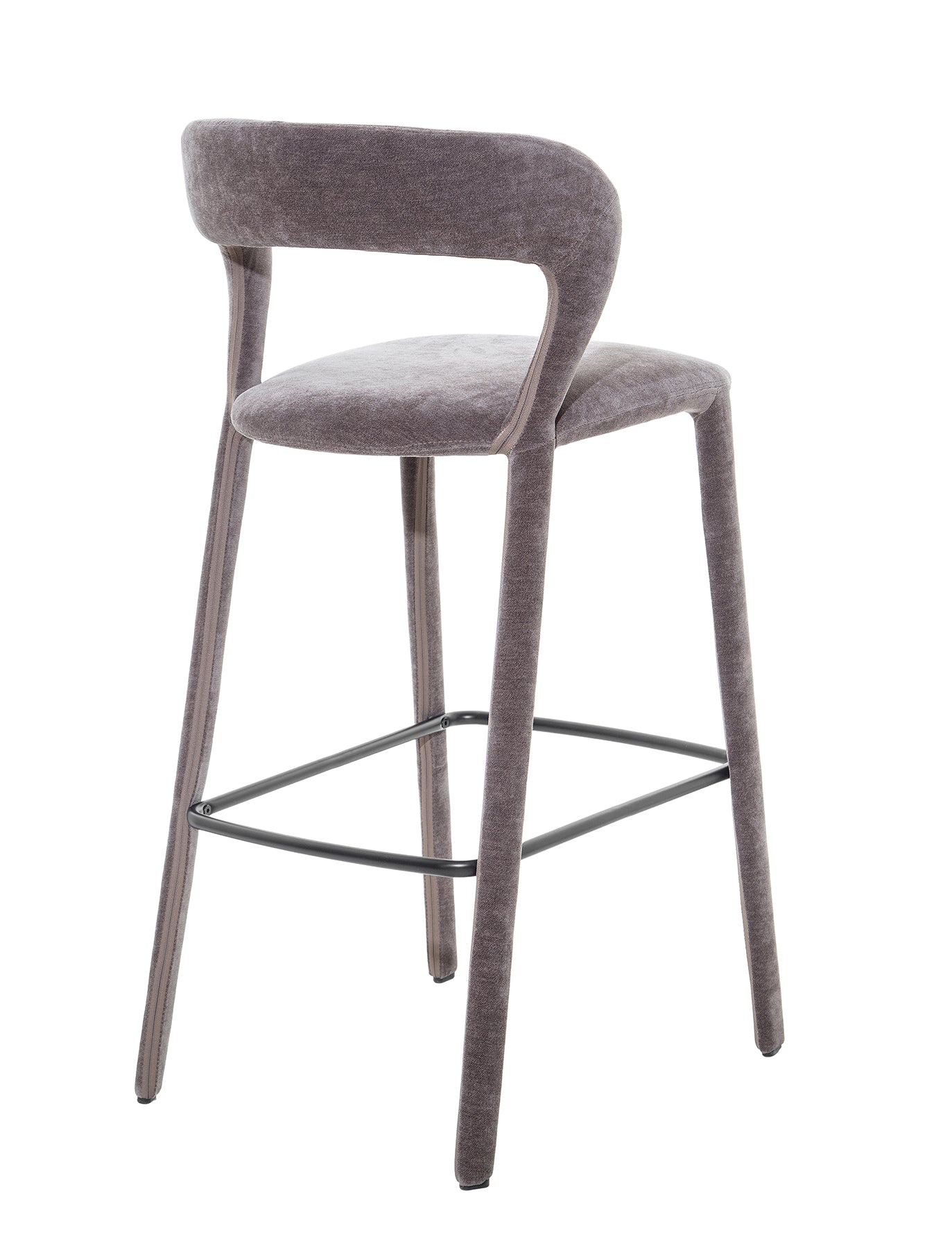 Cruise Upholstered Bar Stool Grey