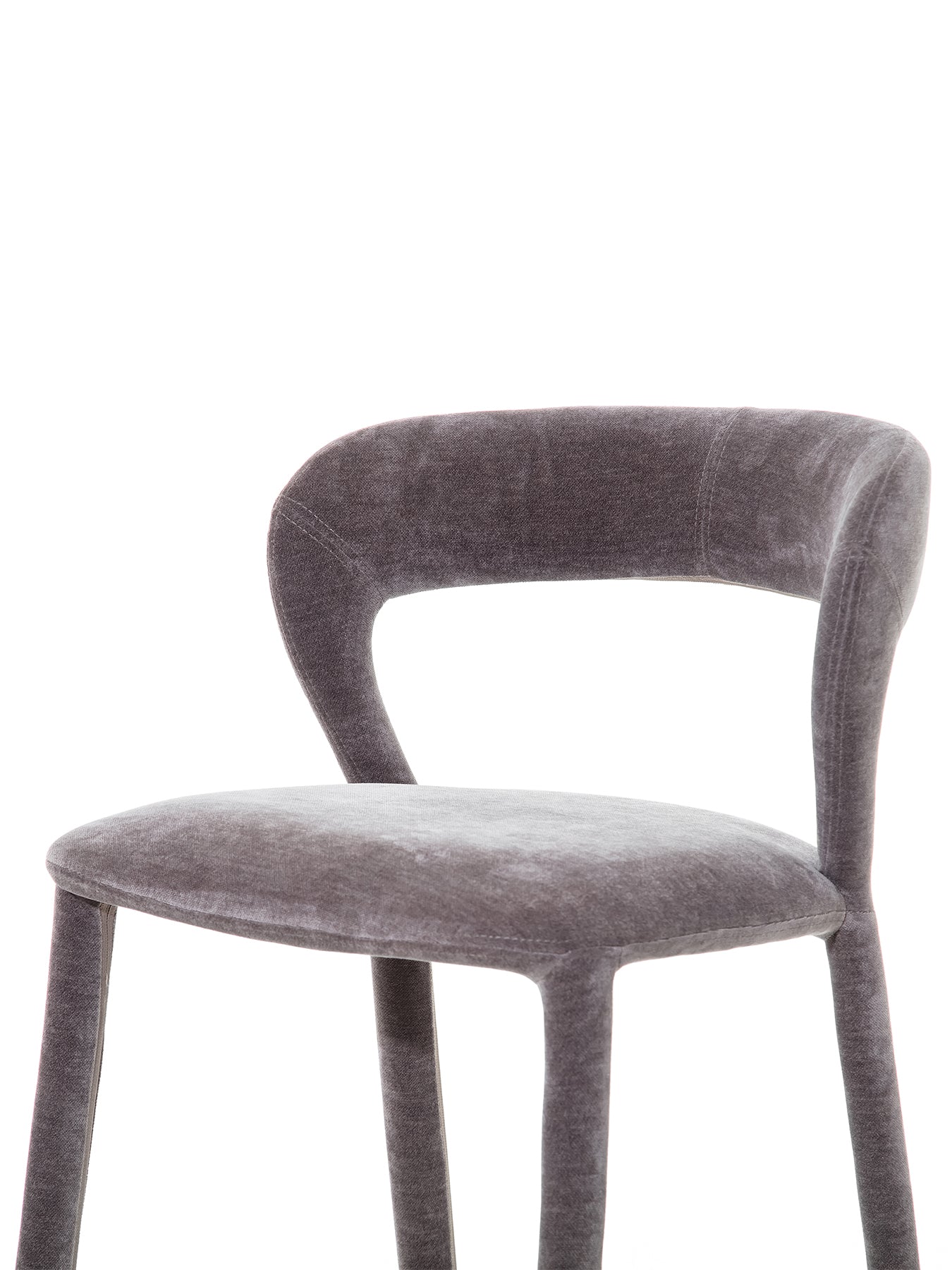 Cruise Upholstered Bar Stool Grey