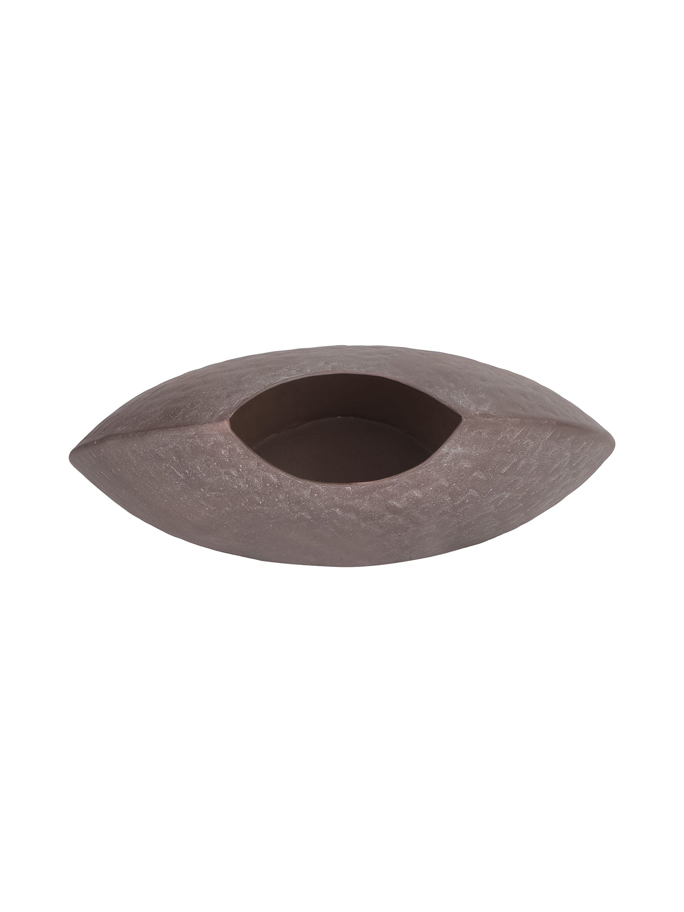 Samui Stonewash Moon Vase Brown