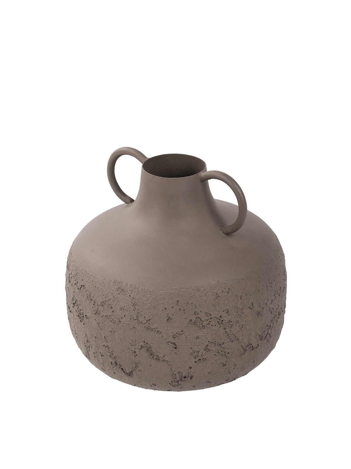 Alora Large Textured Metal Vase