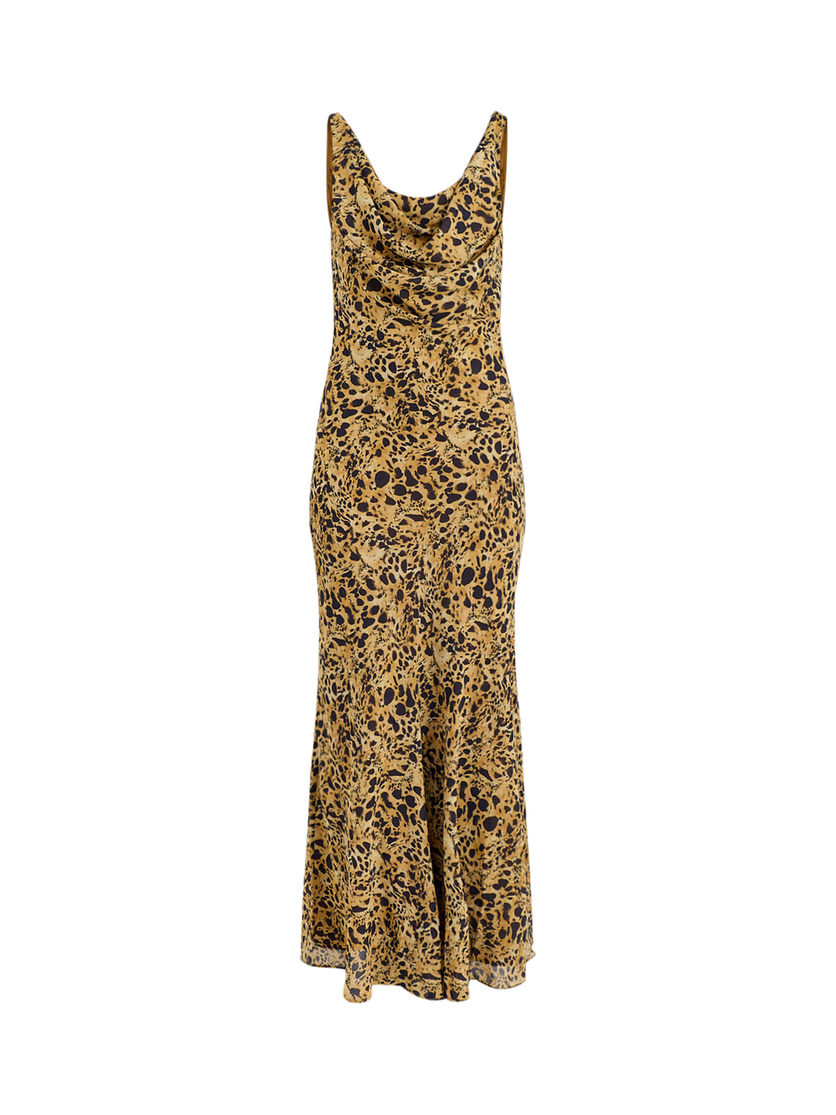 Arden High Cowl Scarf Maxi Dress