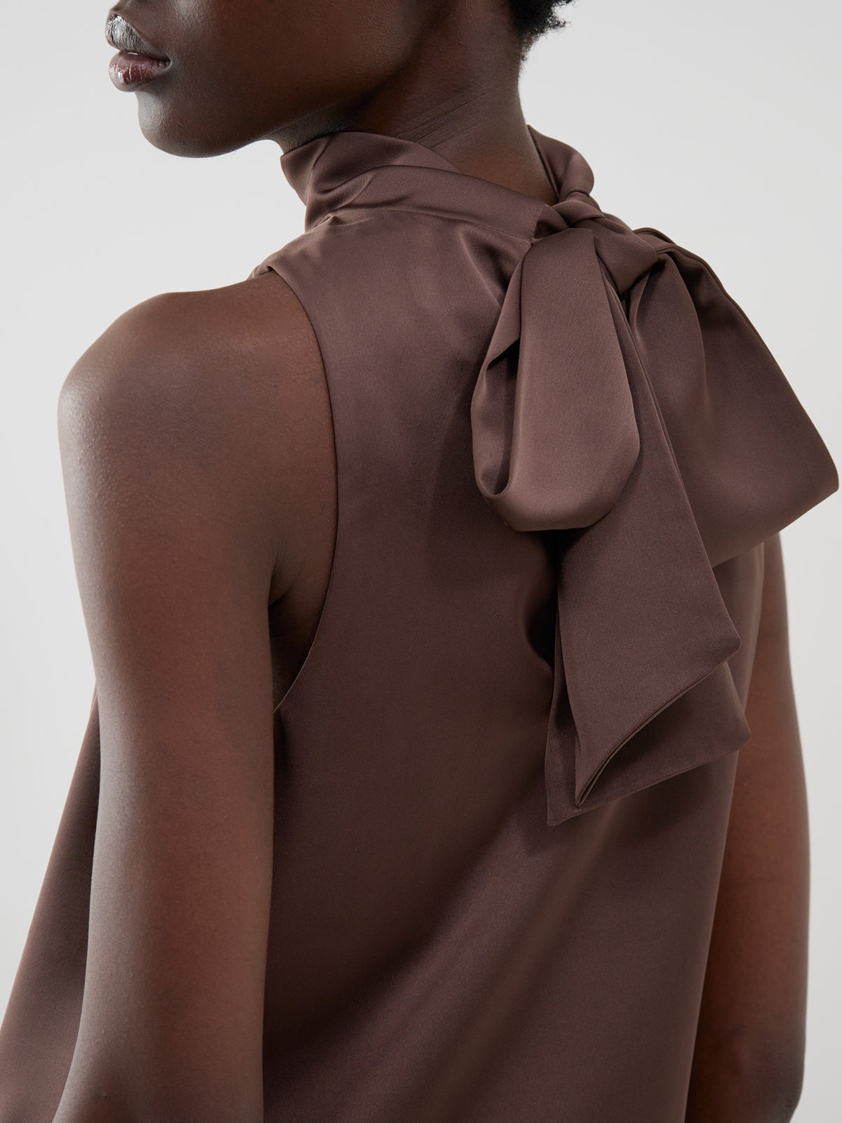 Breya Cowl Racer Top
