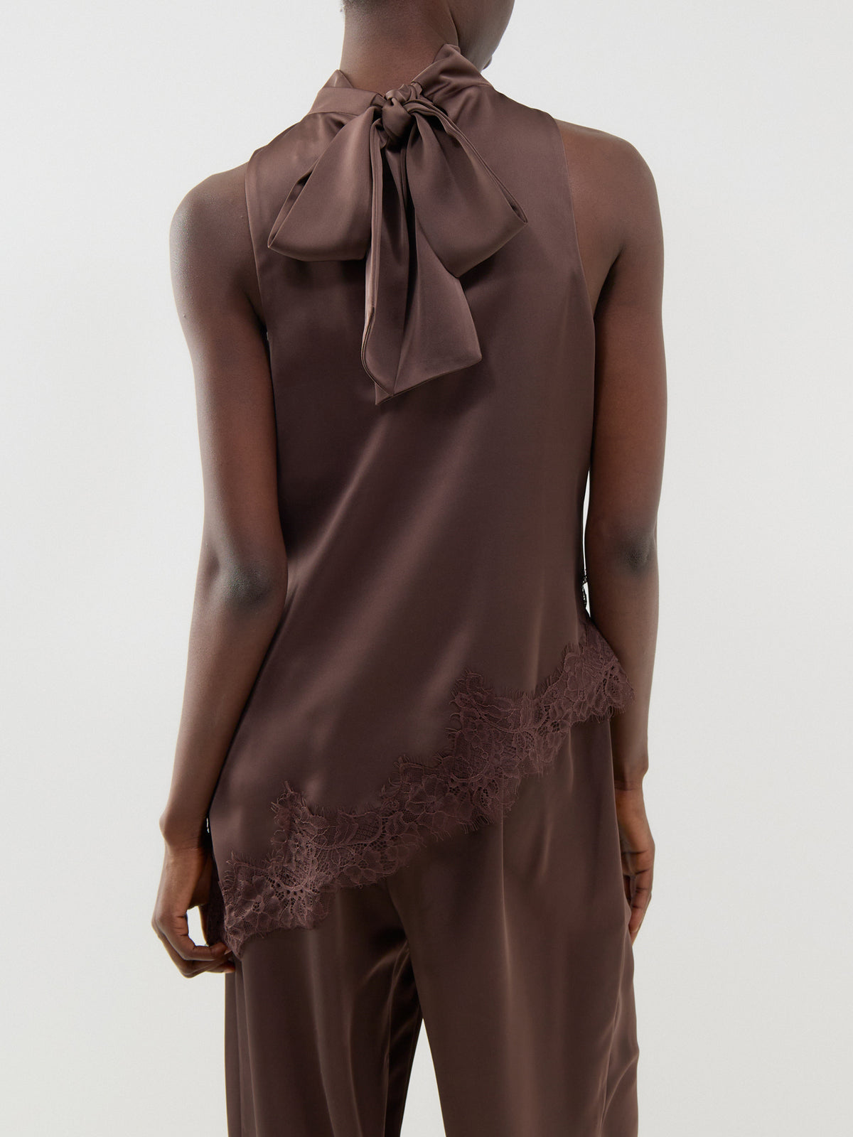 Breya Cowl Racer Top