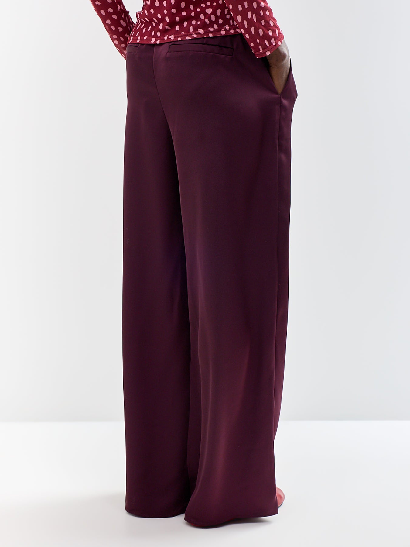 Breya Recycled Polyester Drawstring Trousers Fig