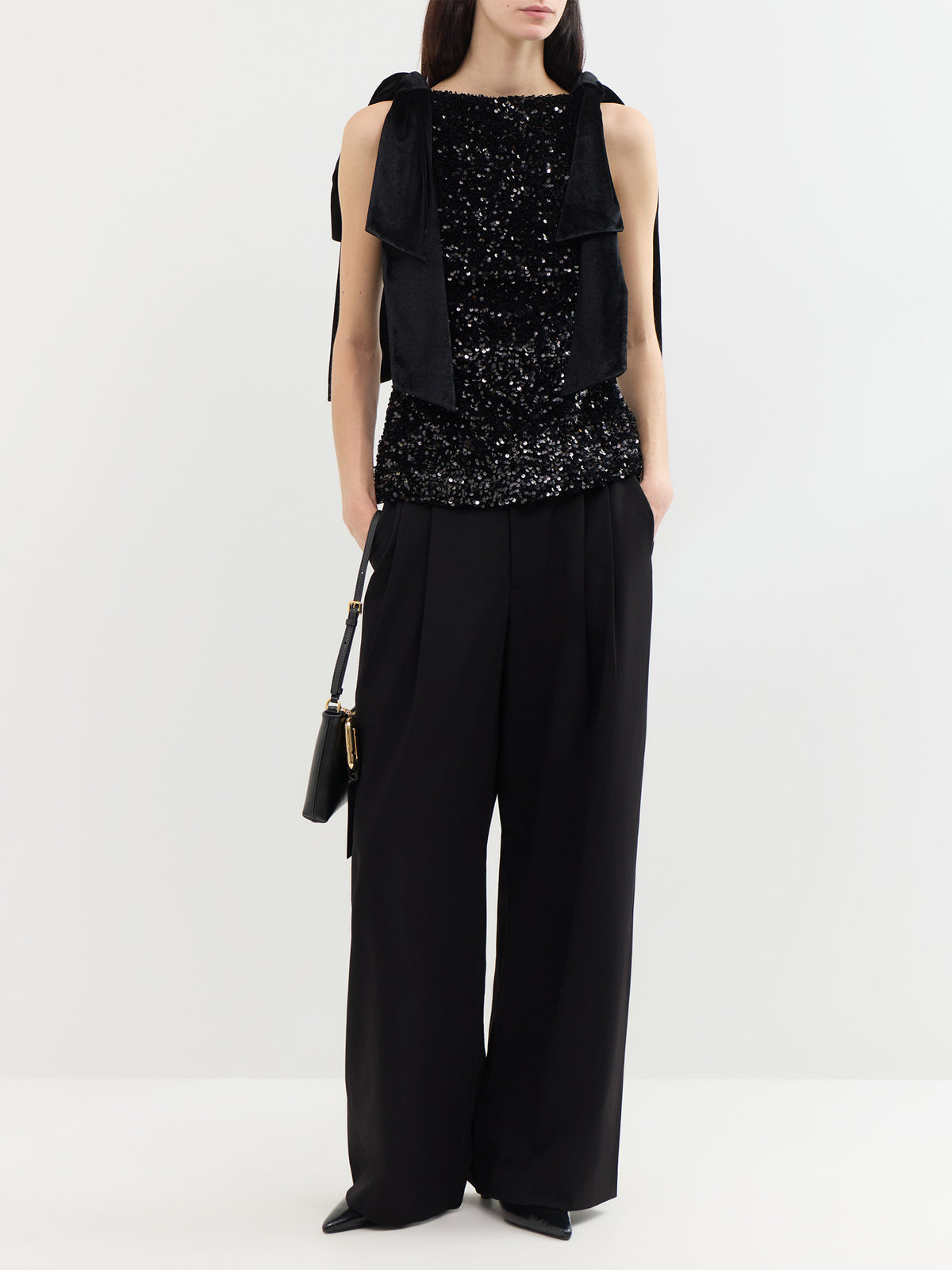Kate Sequin Bow Top