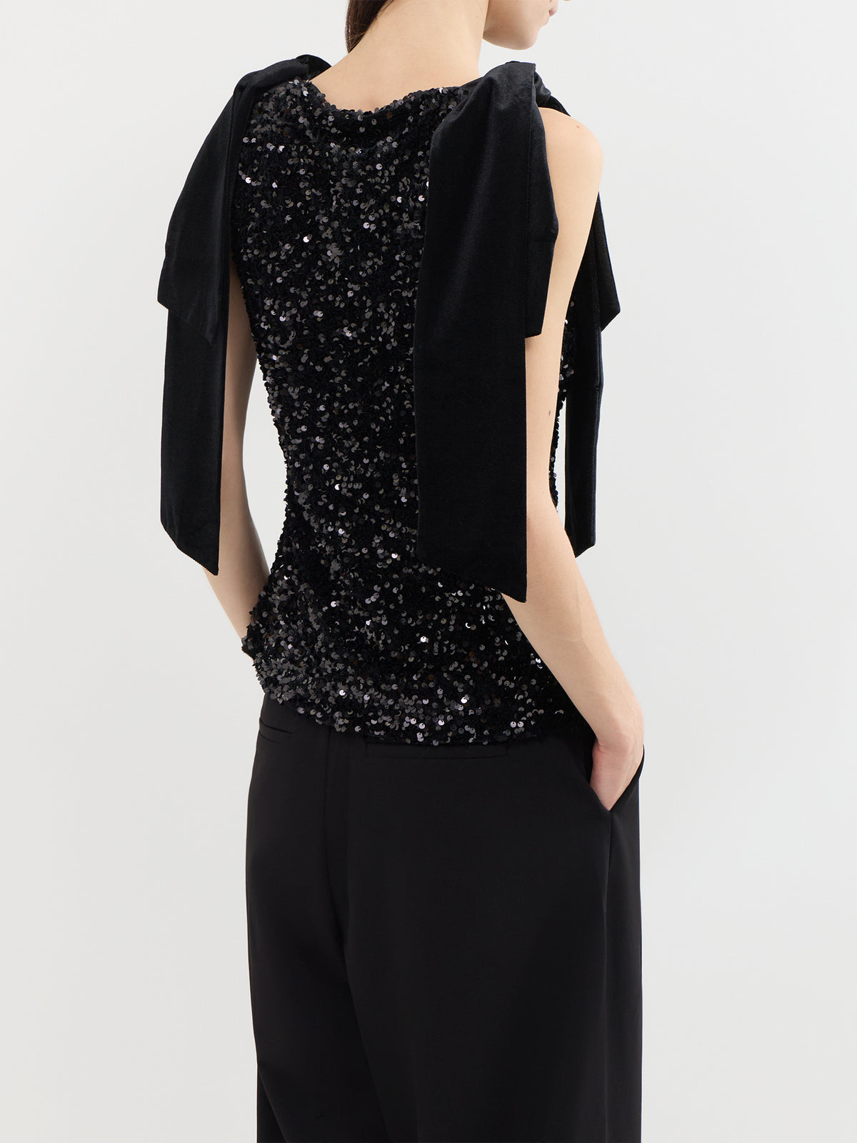 Kate Sequin Bow Top