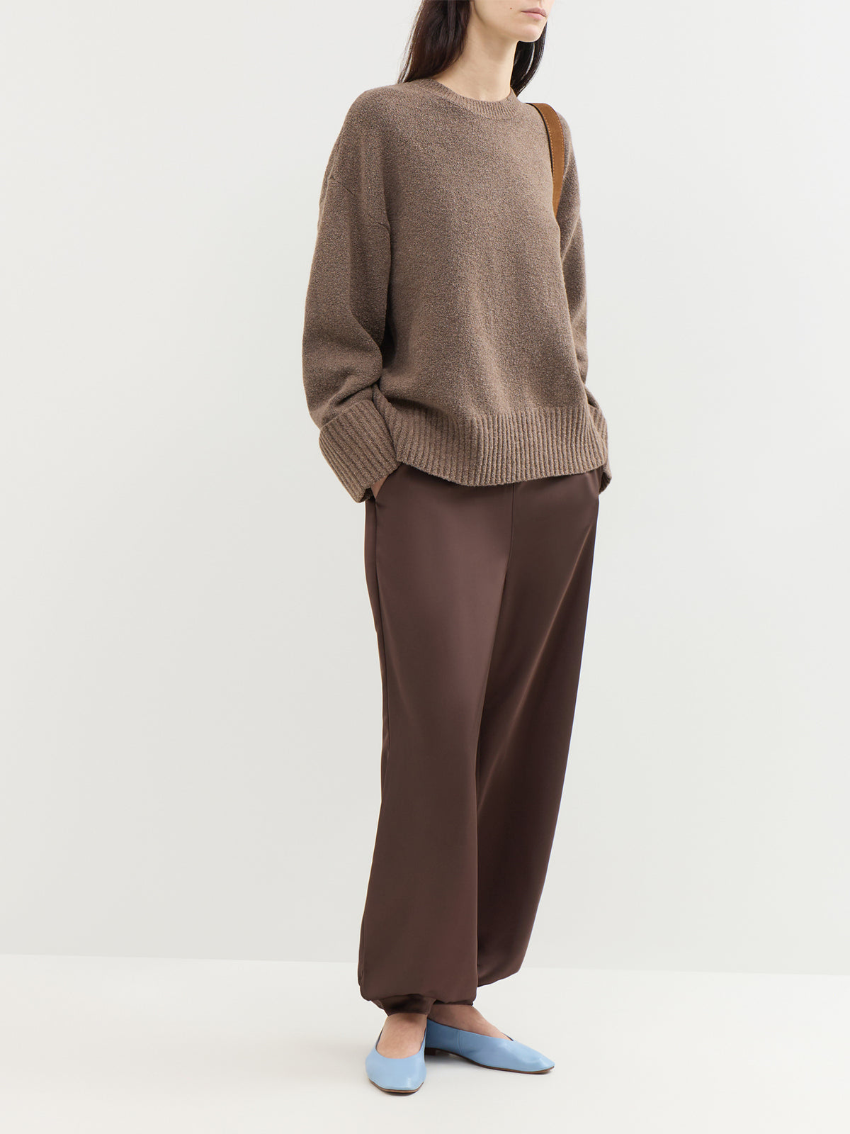 Camille Oversized Borg Jumper