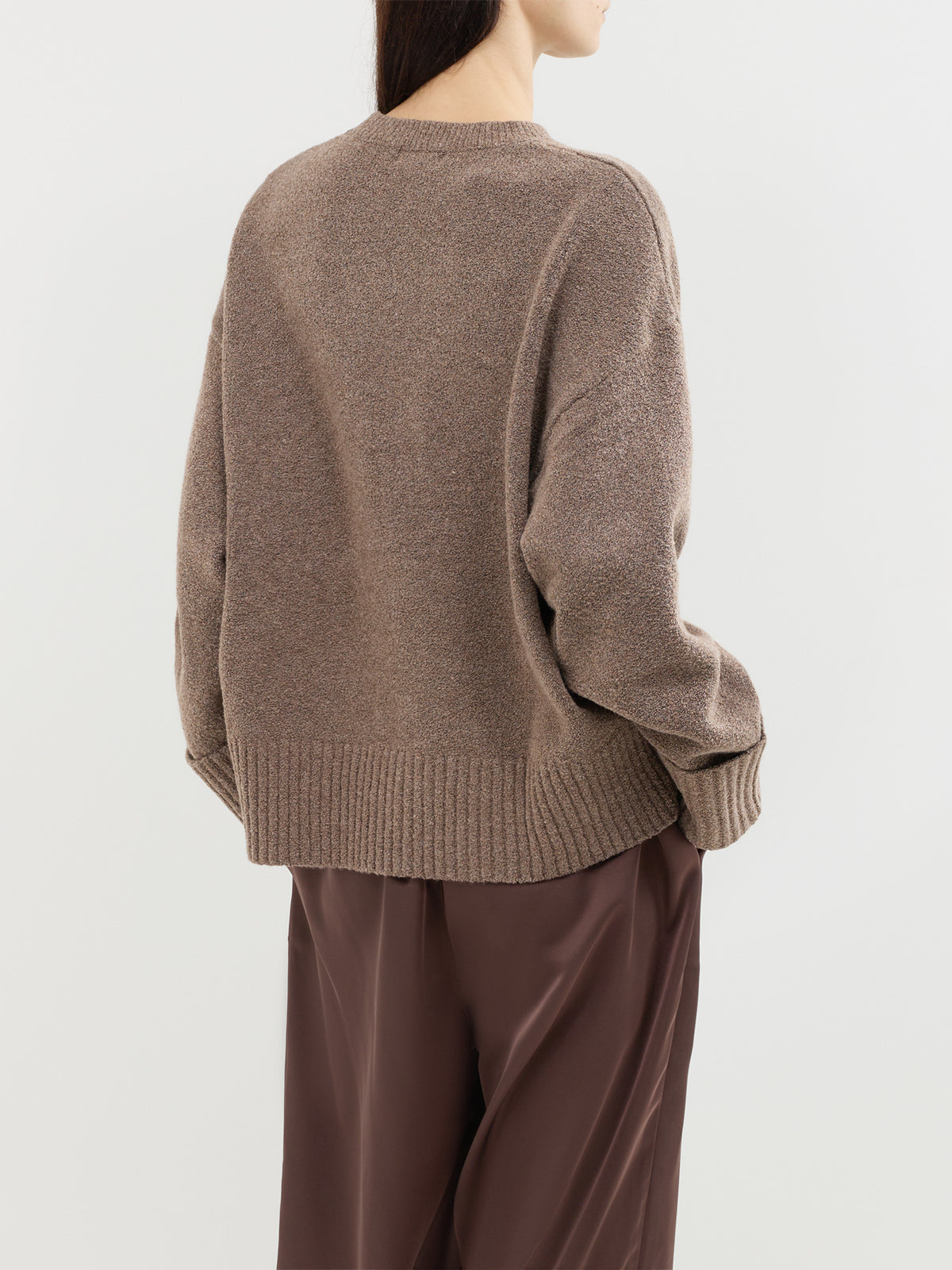 Camille Oversized Borg Jumper