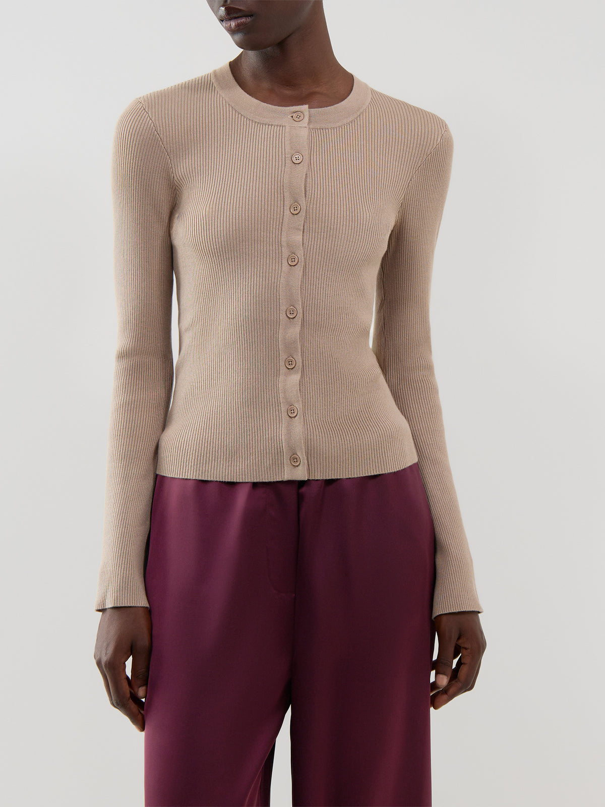 Lacey Button-Down Top