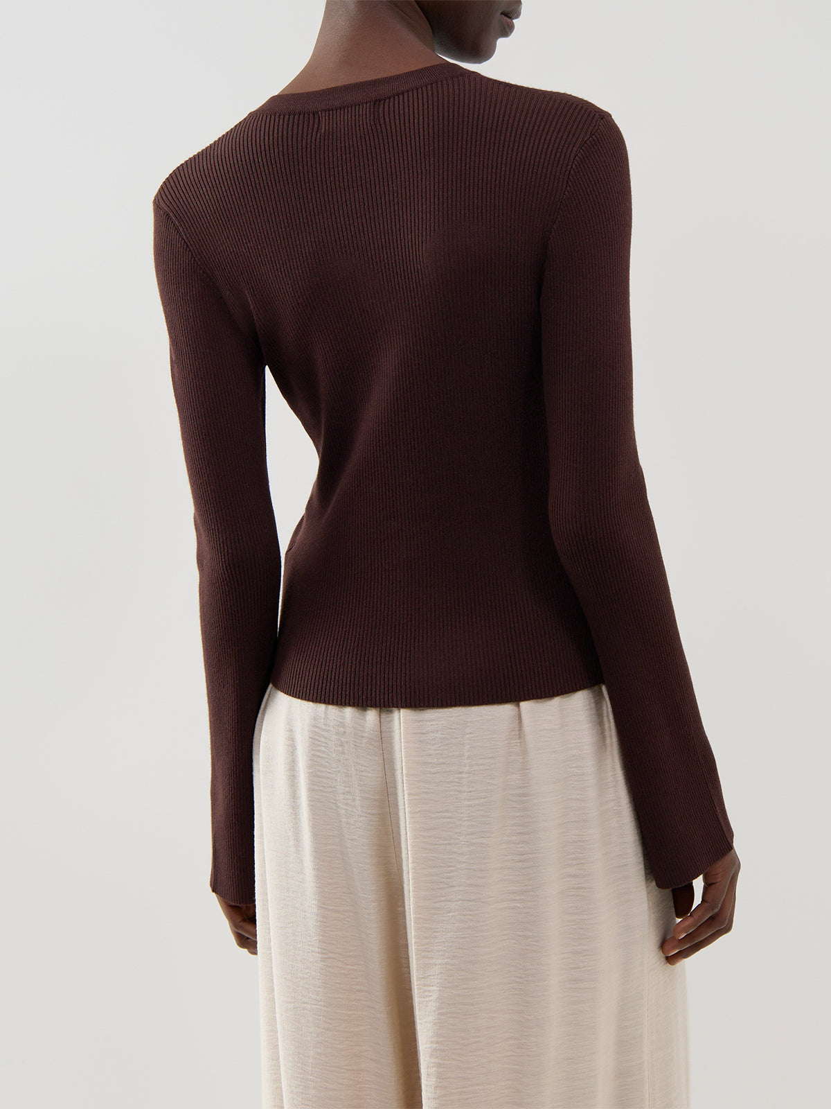 Lacey Button-Down Top