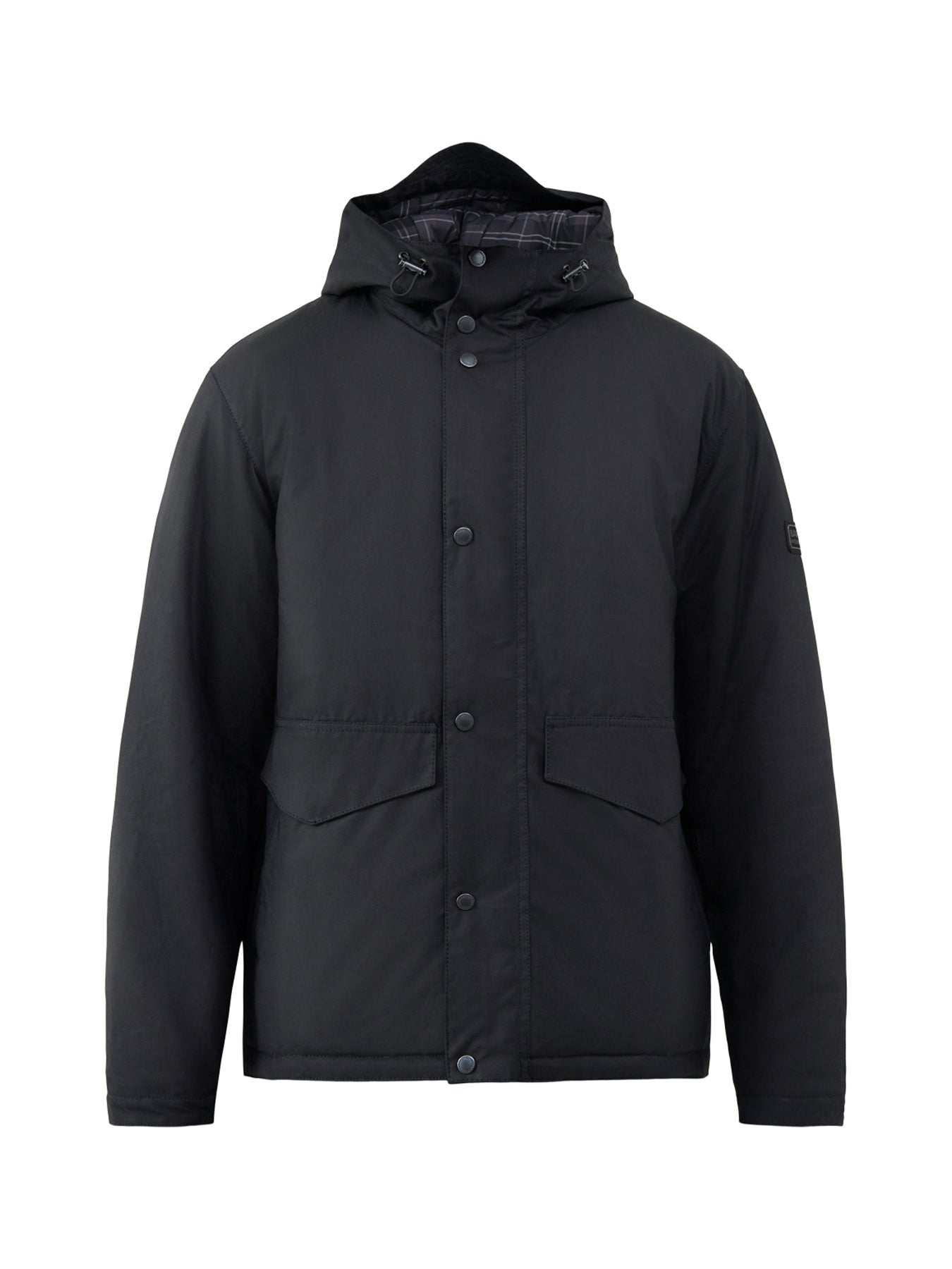 Barbour International Everrett Wax Jacket Black