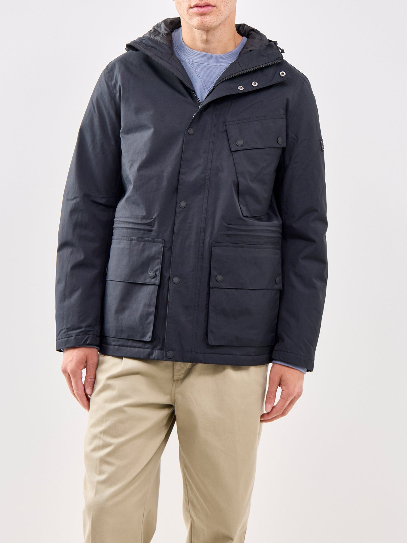 Endley Waterproof Field Jacket Black