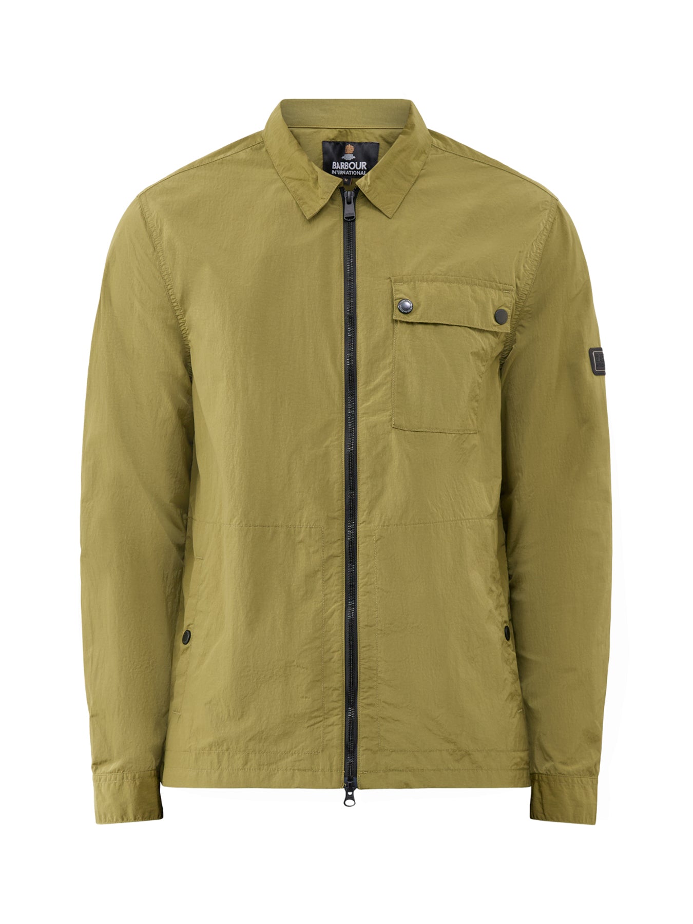 Barbour International Inline Overshirt Green