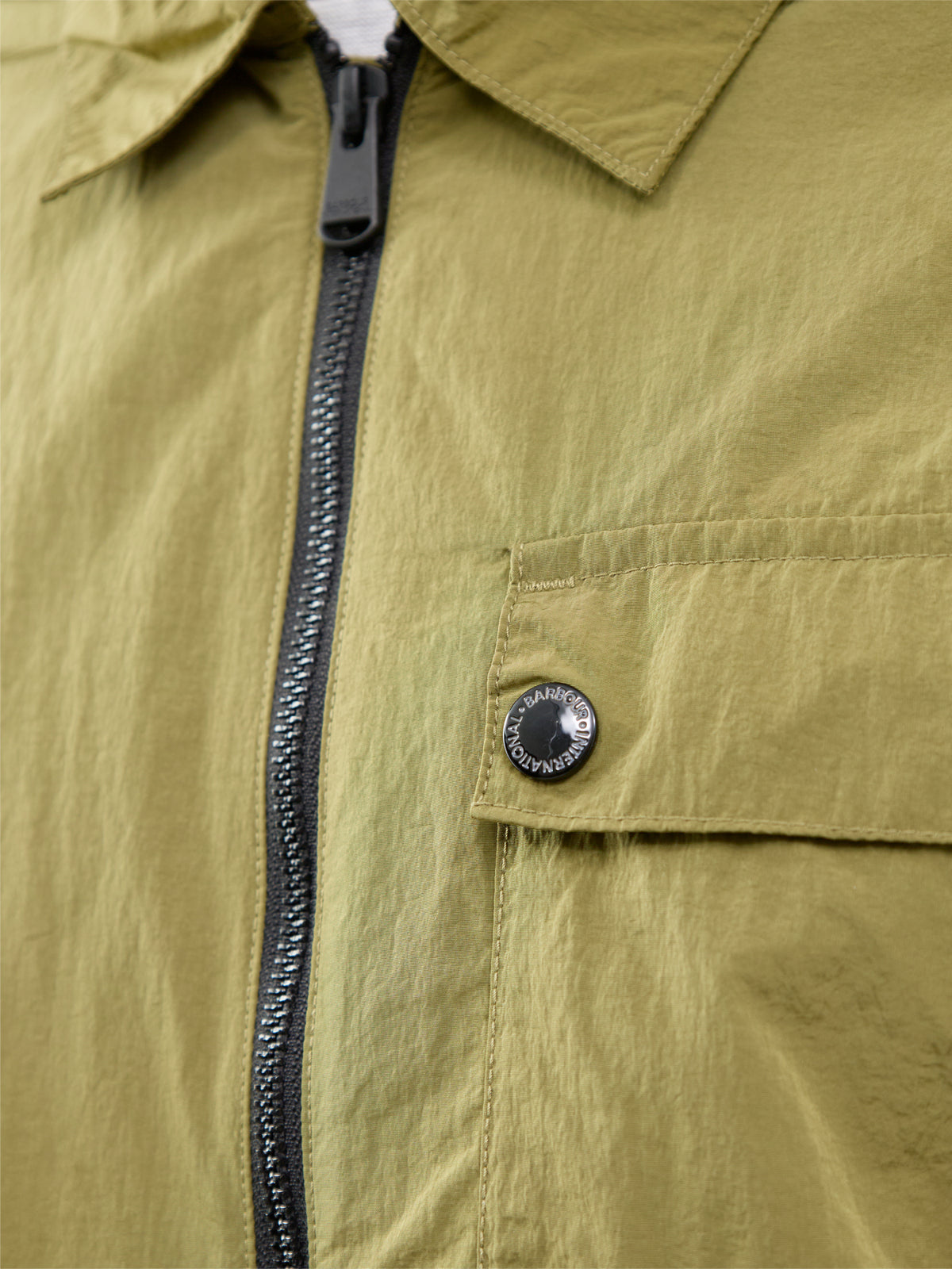 Barbour International Inline Overshirt Green