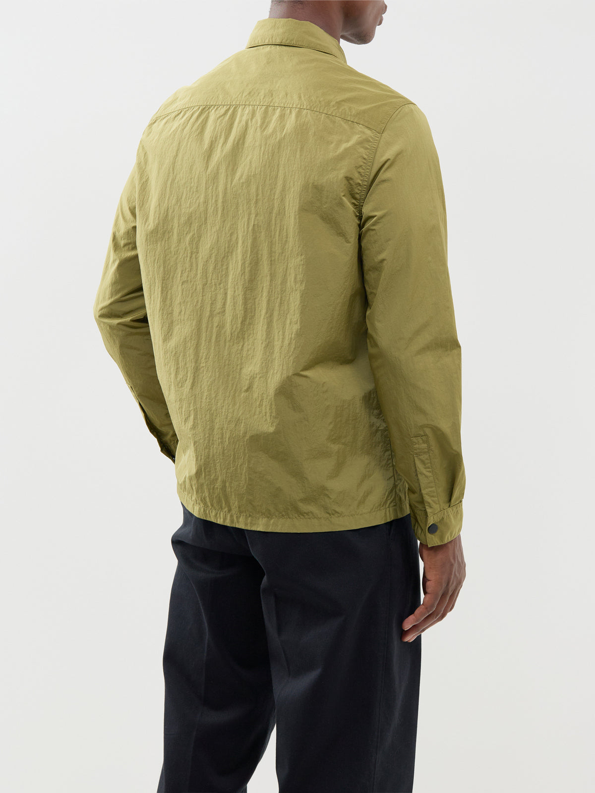 Barbour International Inline Overshirt Green