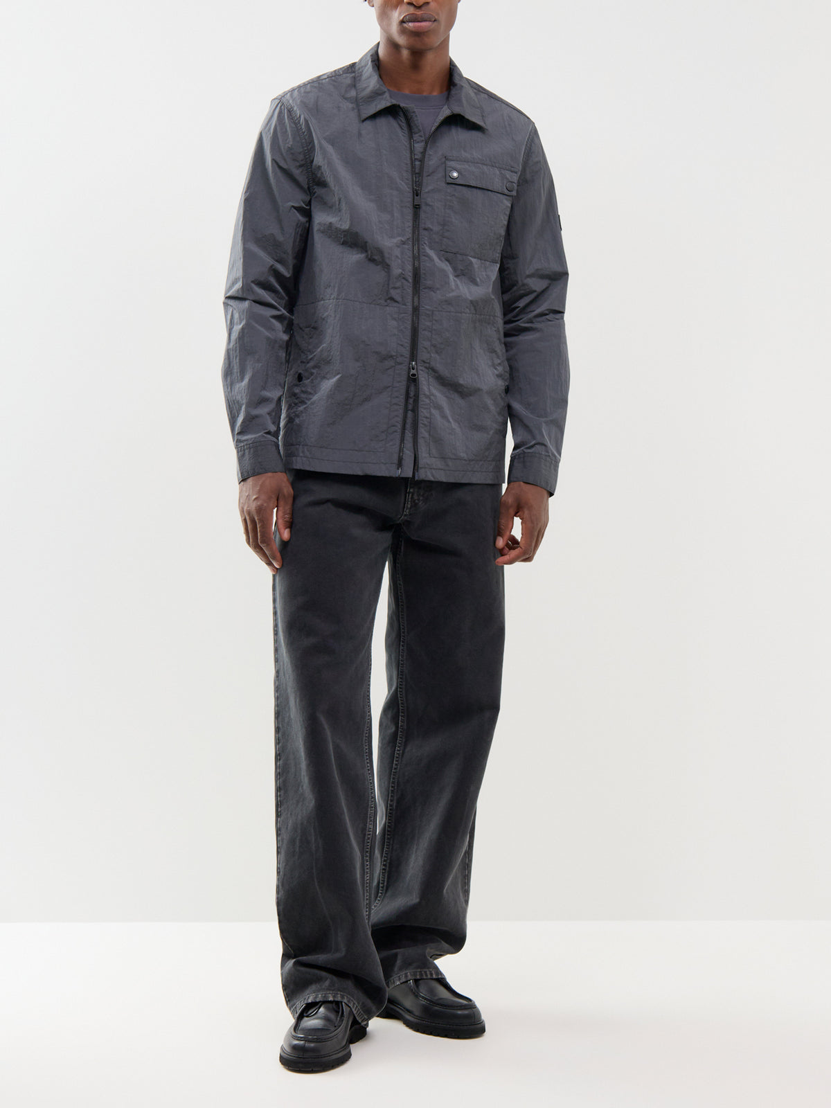 Inline Overshirt Grey