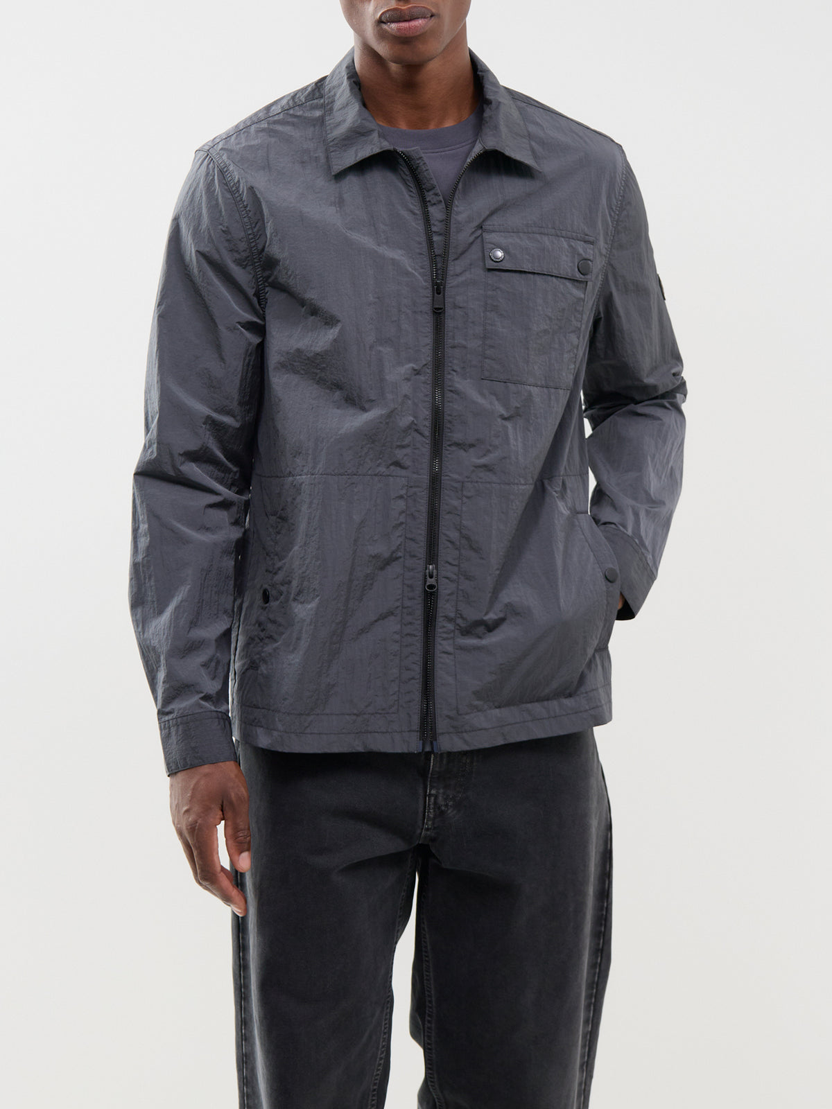Inline Overshirt Grey