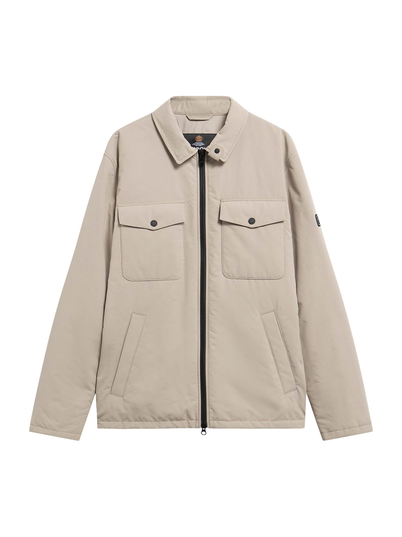 Distill Quilted Shirt Jacket Cream