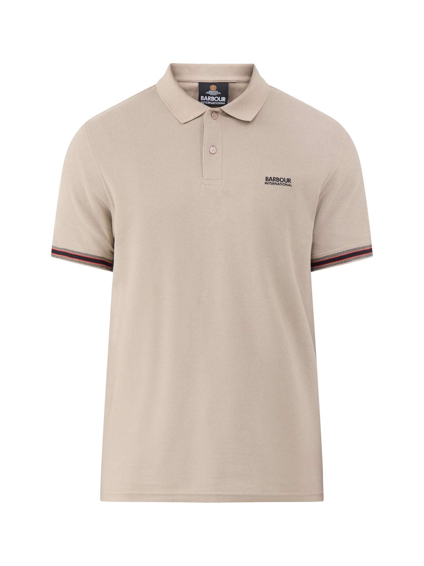 Barbour International Horseferry Polo Shirt Cream