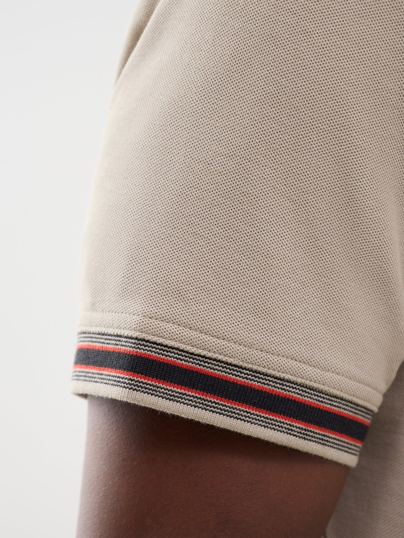 Barbour International Horseferry Polo Shirt Cream