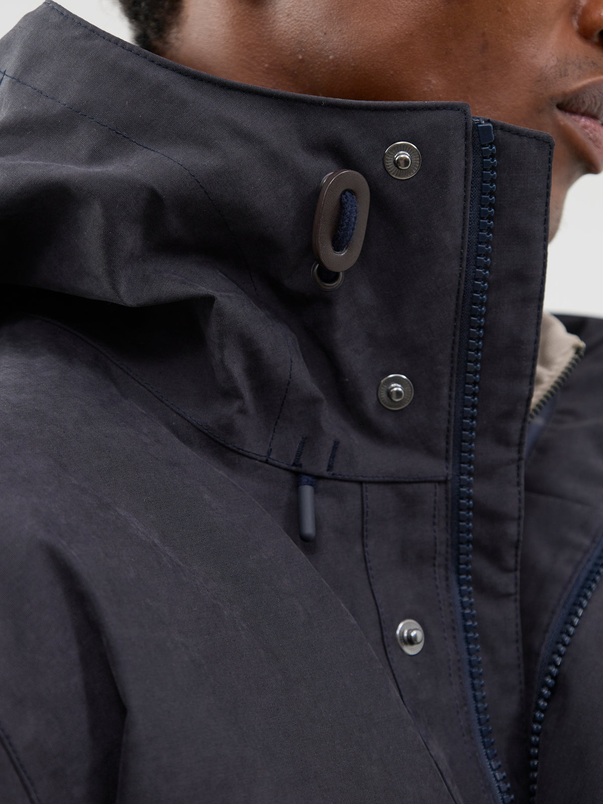 Barbour Northfield Winter Waterproof Parka Navy