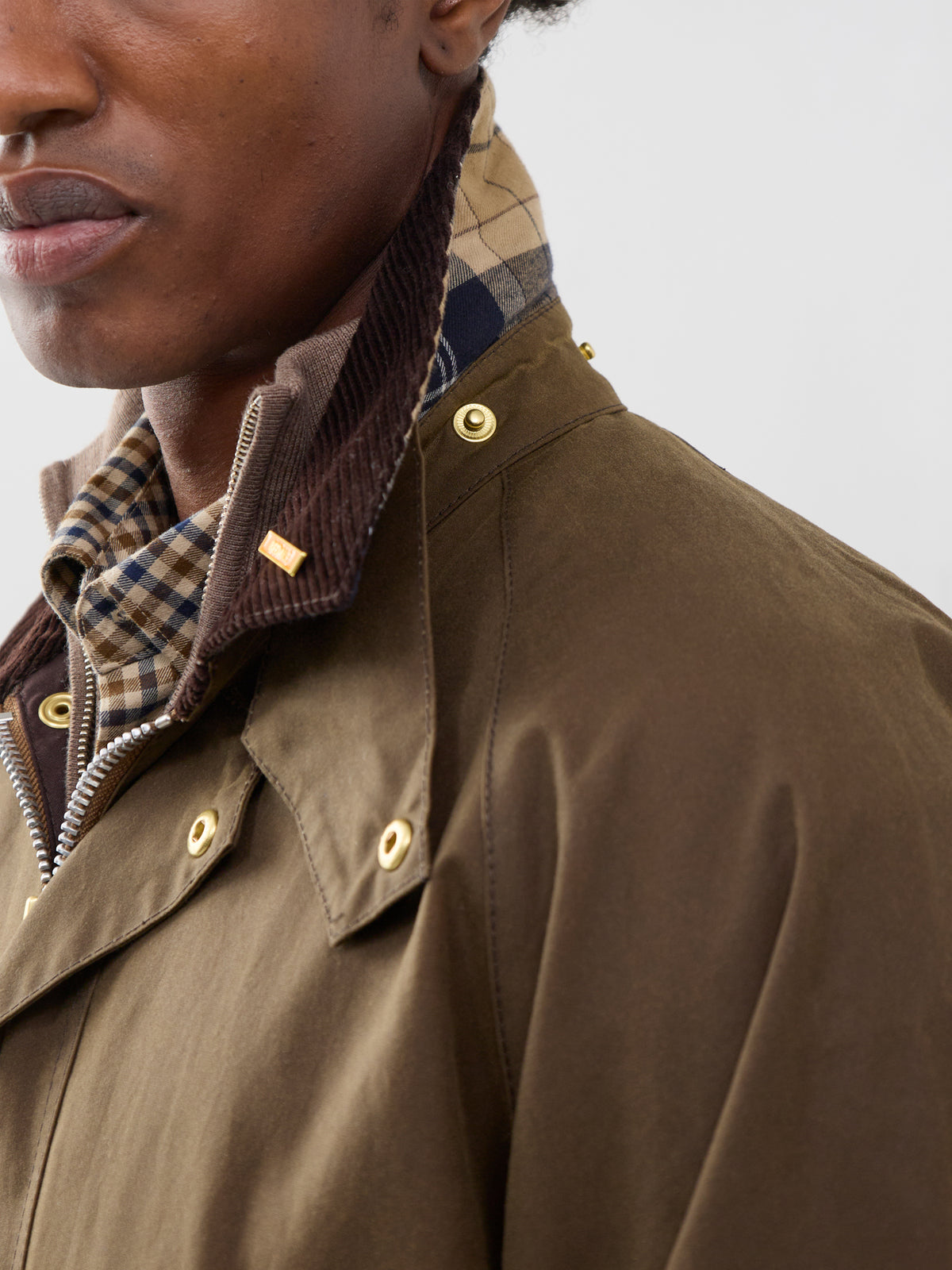 Icons Bedale Wax Jacket Brown