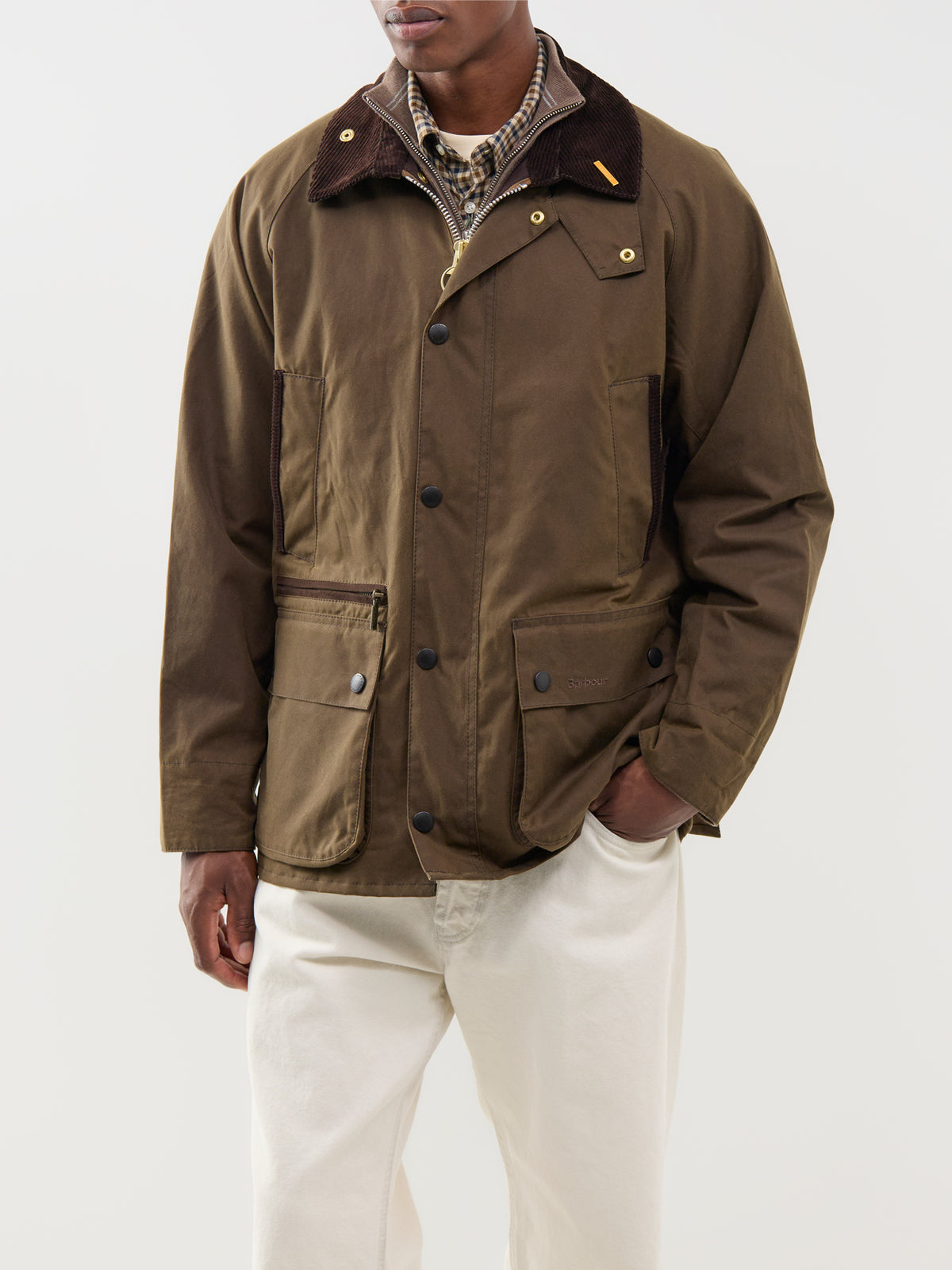 Icons Bedale Wax Jacket Brown