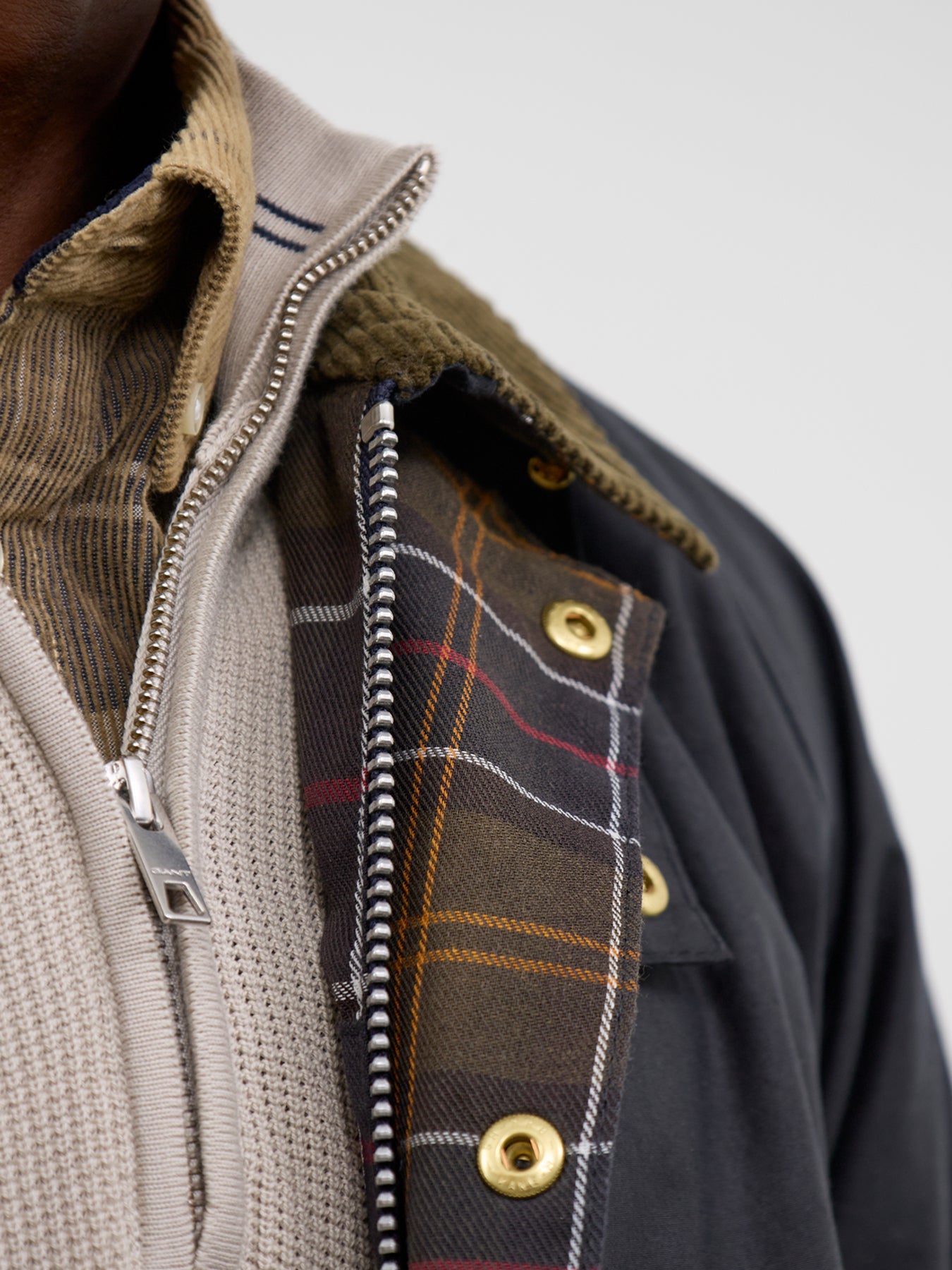 Barbour Icons Beaufort Wax Jacket Navy