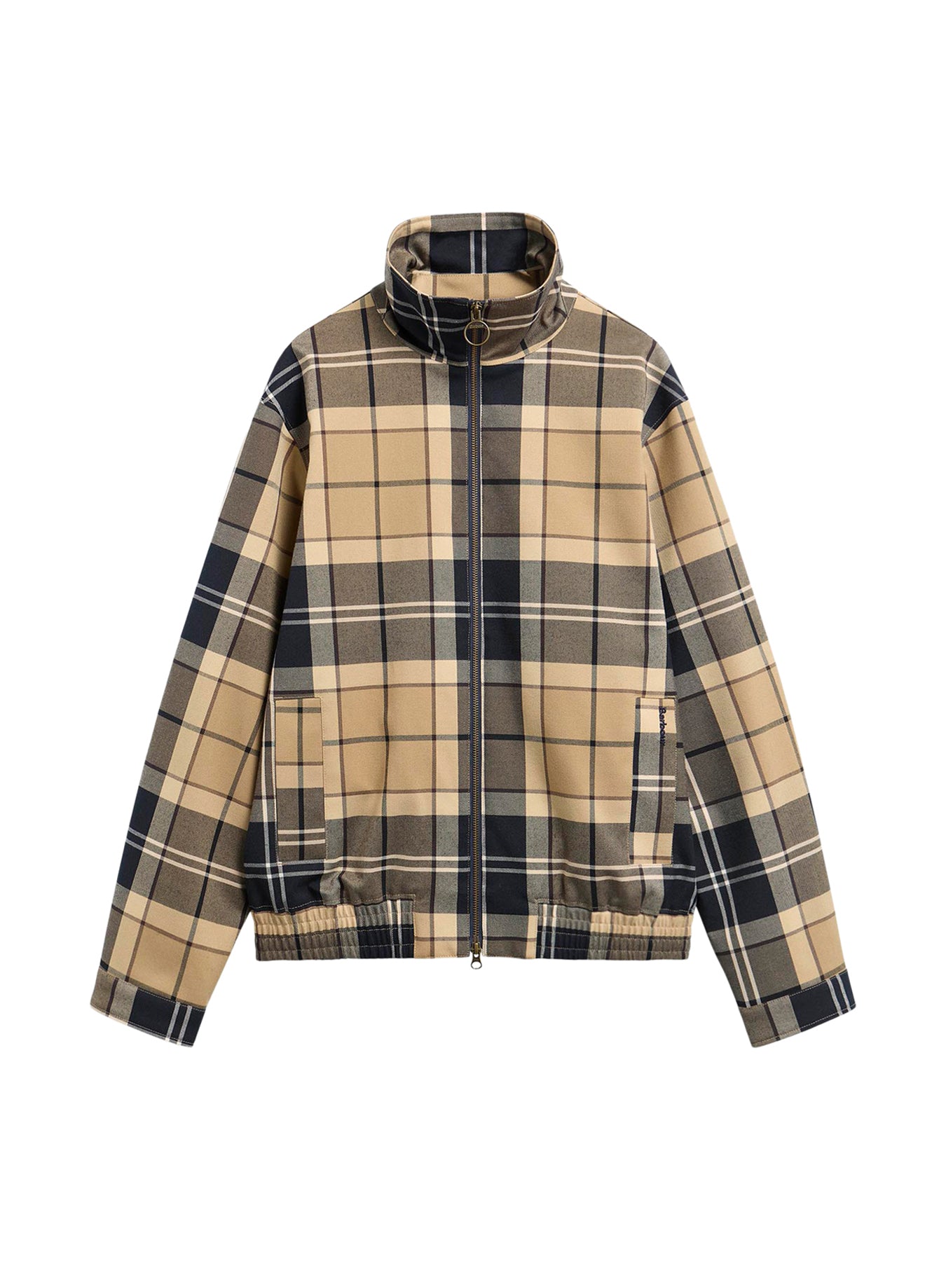 Tartan Showerproof Harrington Jacket