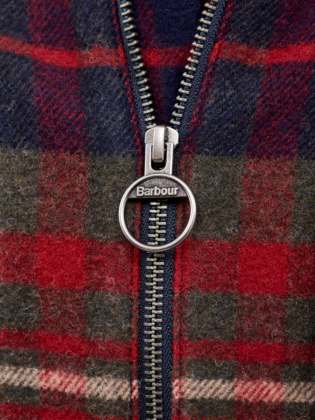 Southview Checked Wool Overshirt Multi