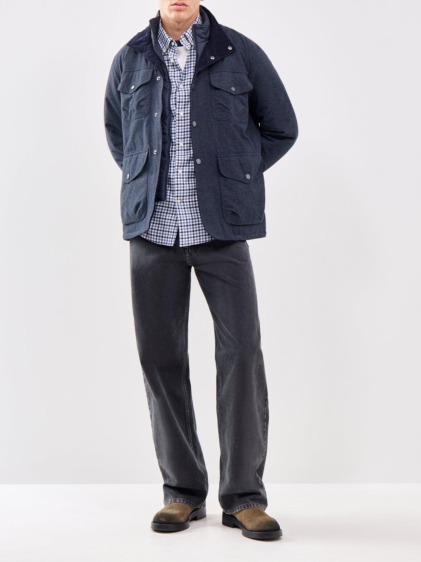 Finkle Tailored Gingham Shirt Multi