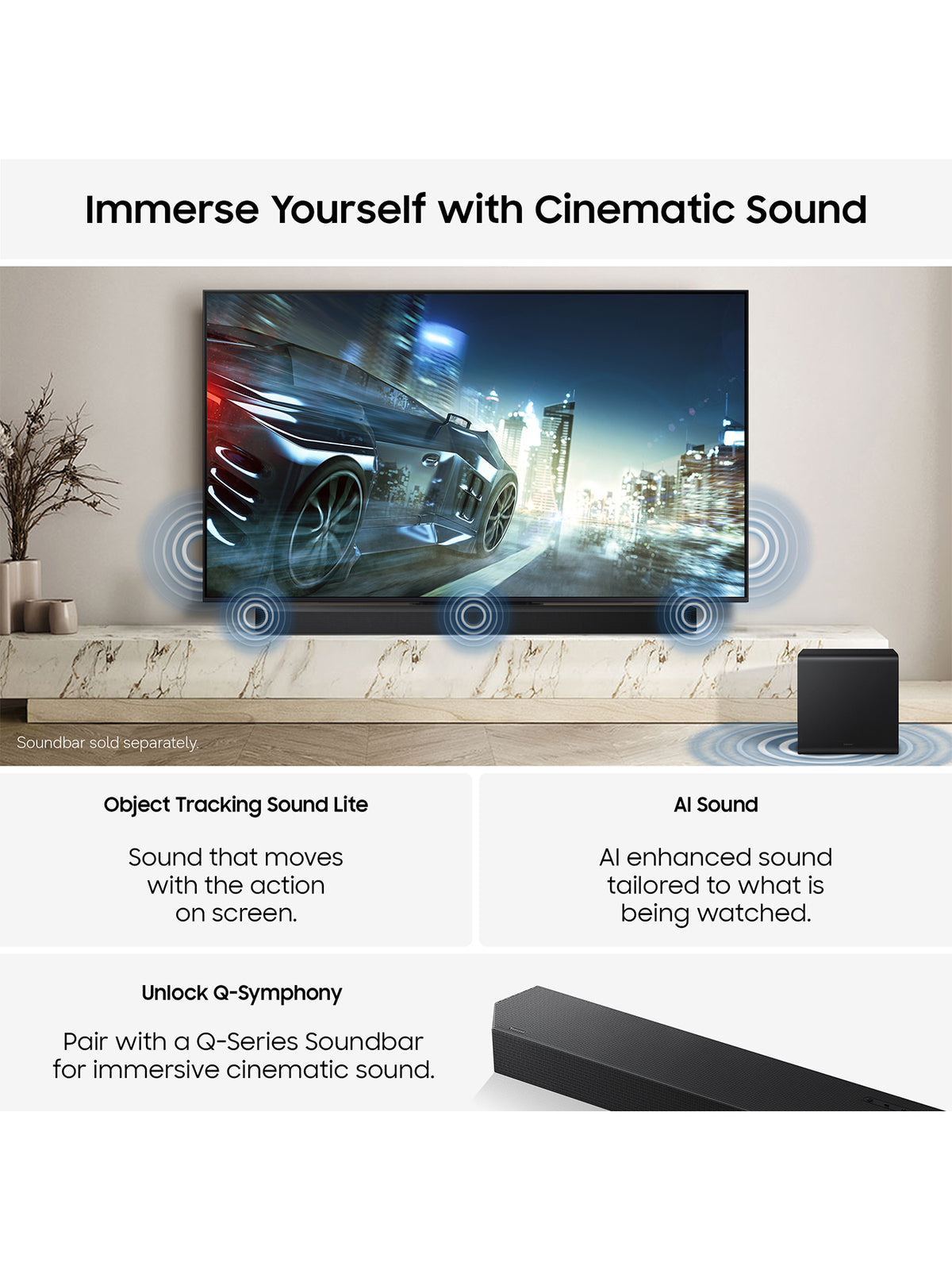 QN73H 55 Inch QLED 4K Vision AI Smart TV 2026