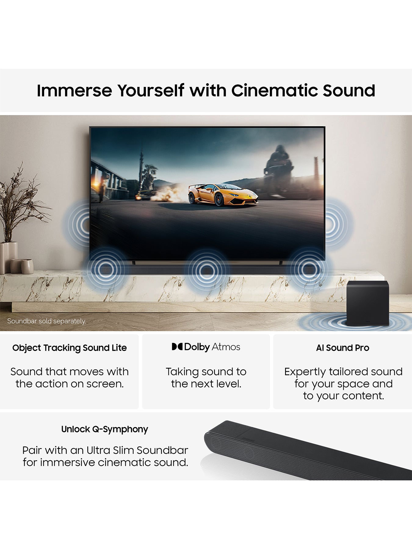 S90H 65 Inch OLED Glare Free Vision AI Smart TV 2026