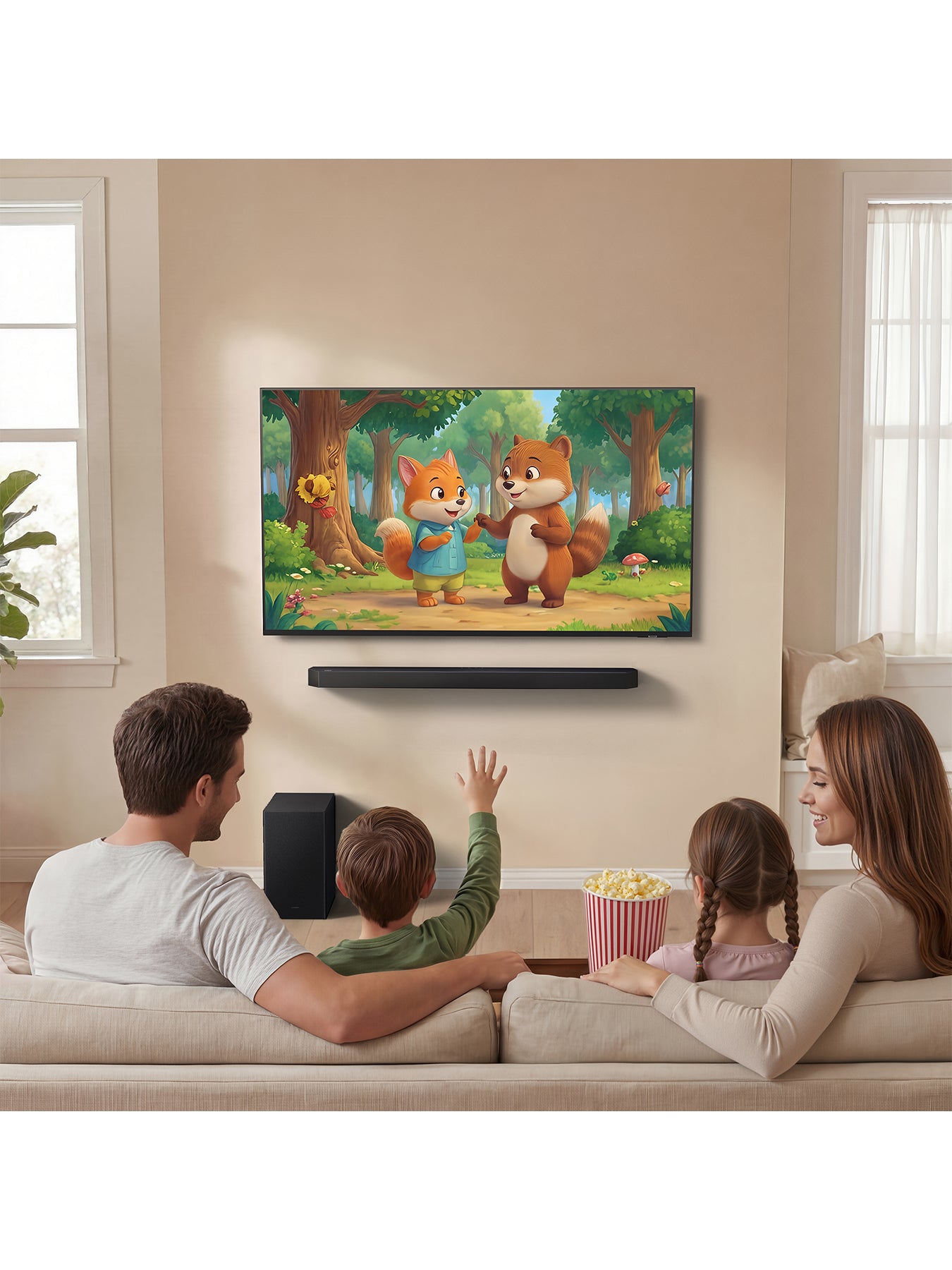 Q600H 3.1.2 Channel Dolby Atmos Soundbar with Wireless Subwoofer