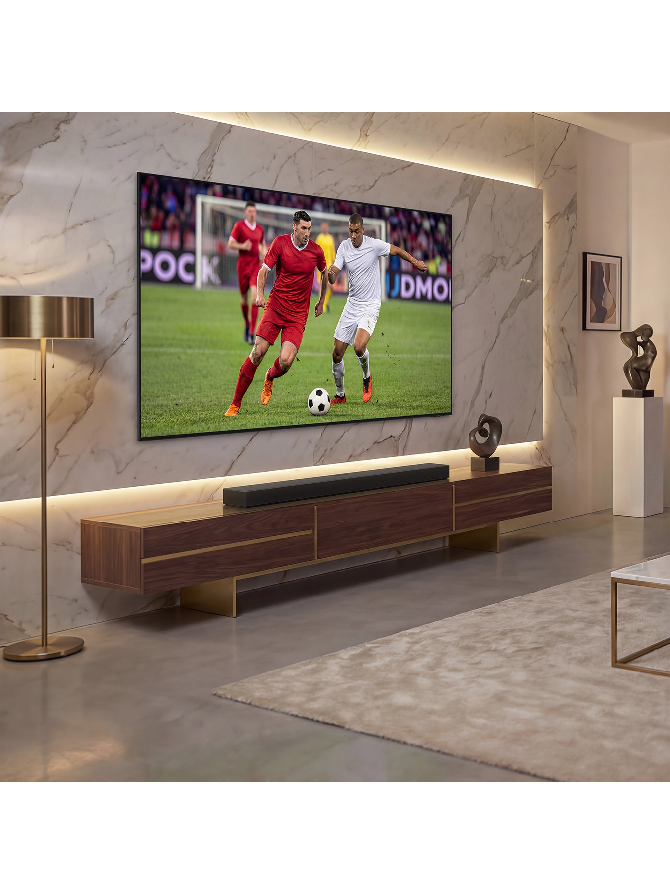 QS90H 7.1.2 Channel Dolby Atmos Soundbar with Wireless Subwoofer