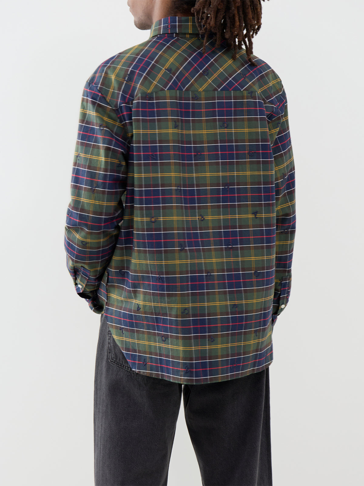 Barbour x APC Monogram Tartan Long-Sleeved Shirt - Classic Tartan