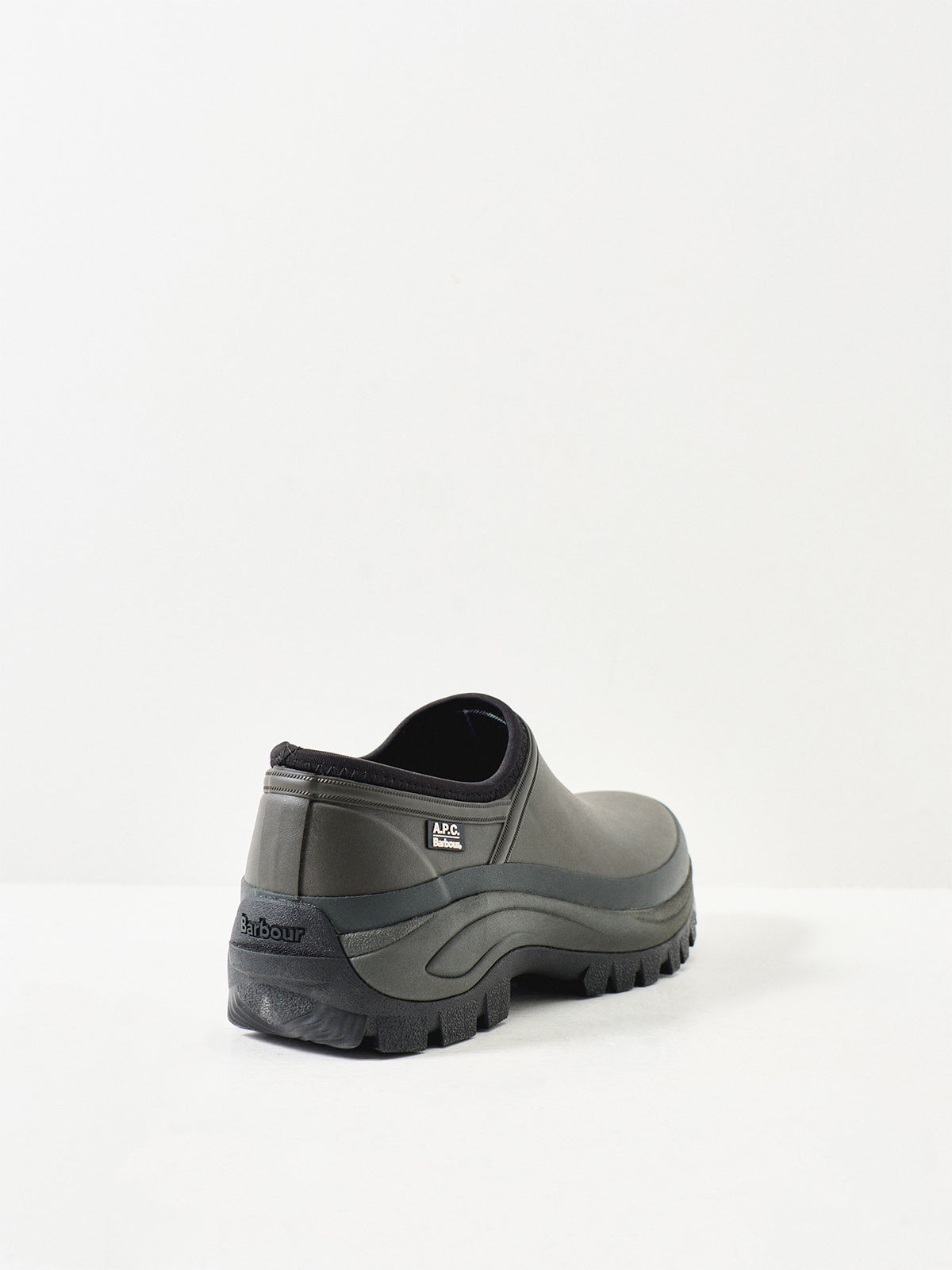 Barbour x APC Clog - Dark Sage