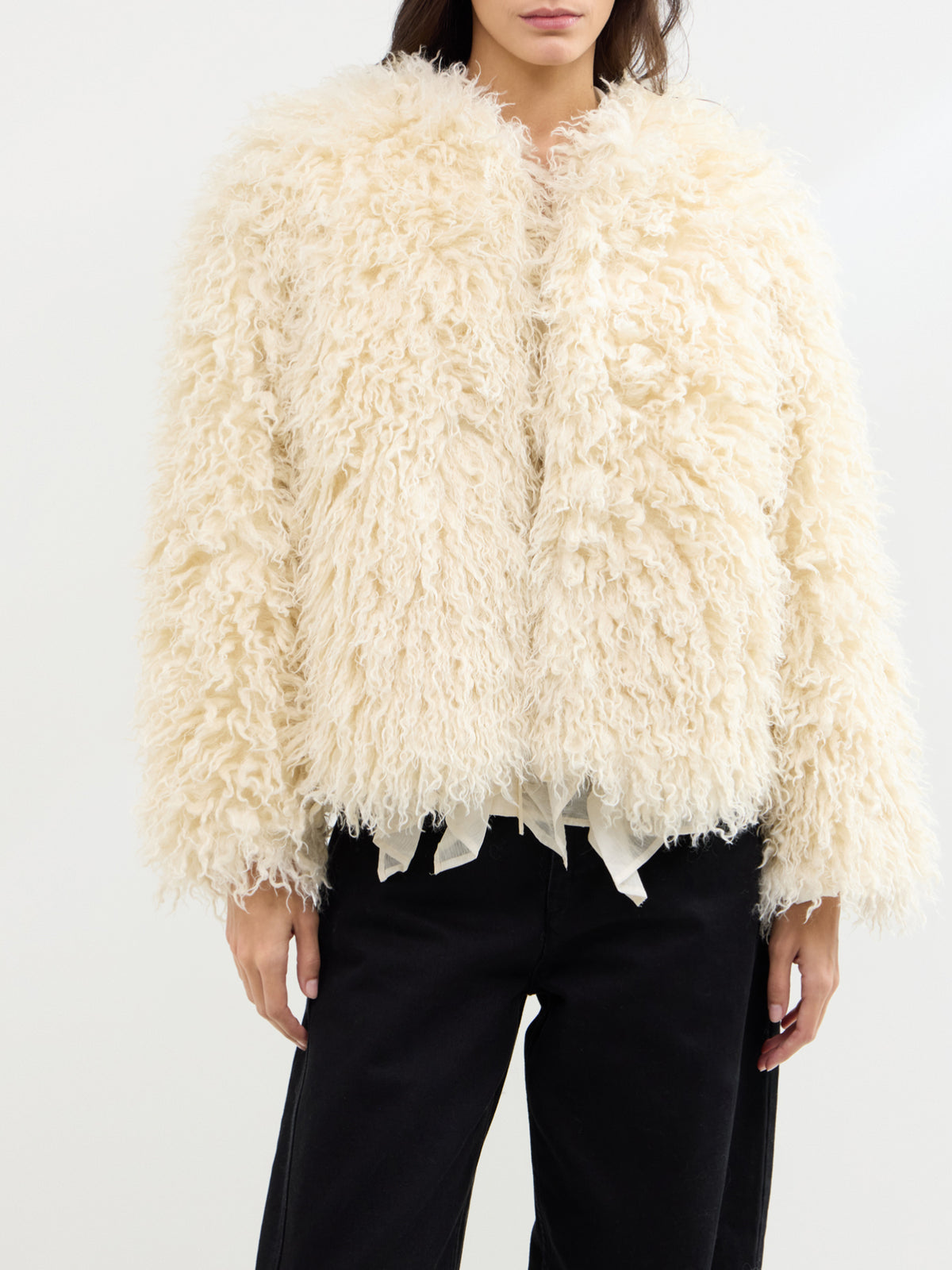 Irie Shaggy Faux Fur Jacket