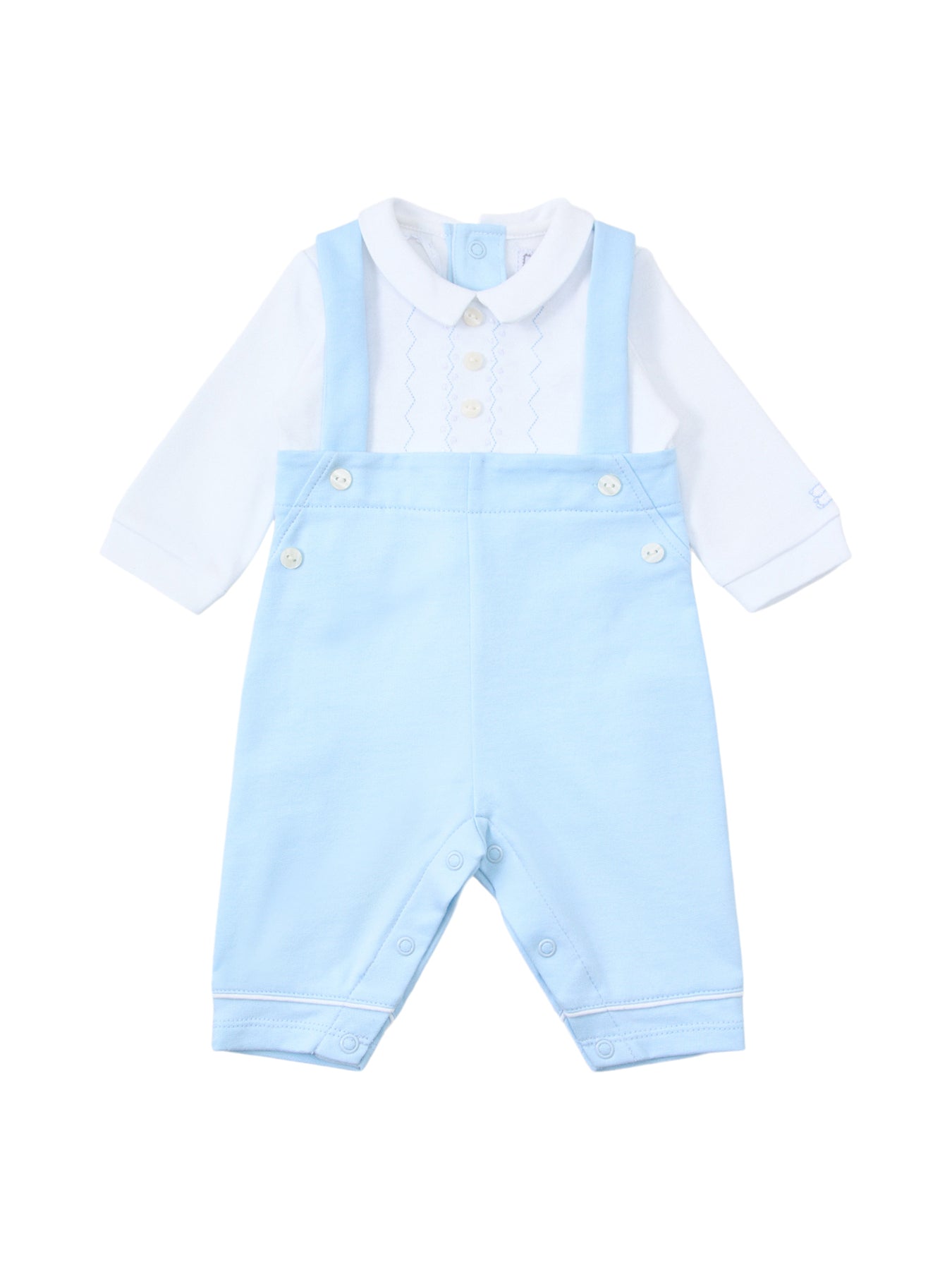 Maddox Dungaree-Style 2-Piece Set