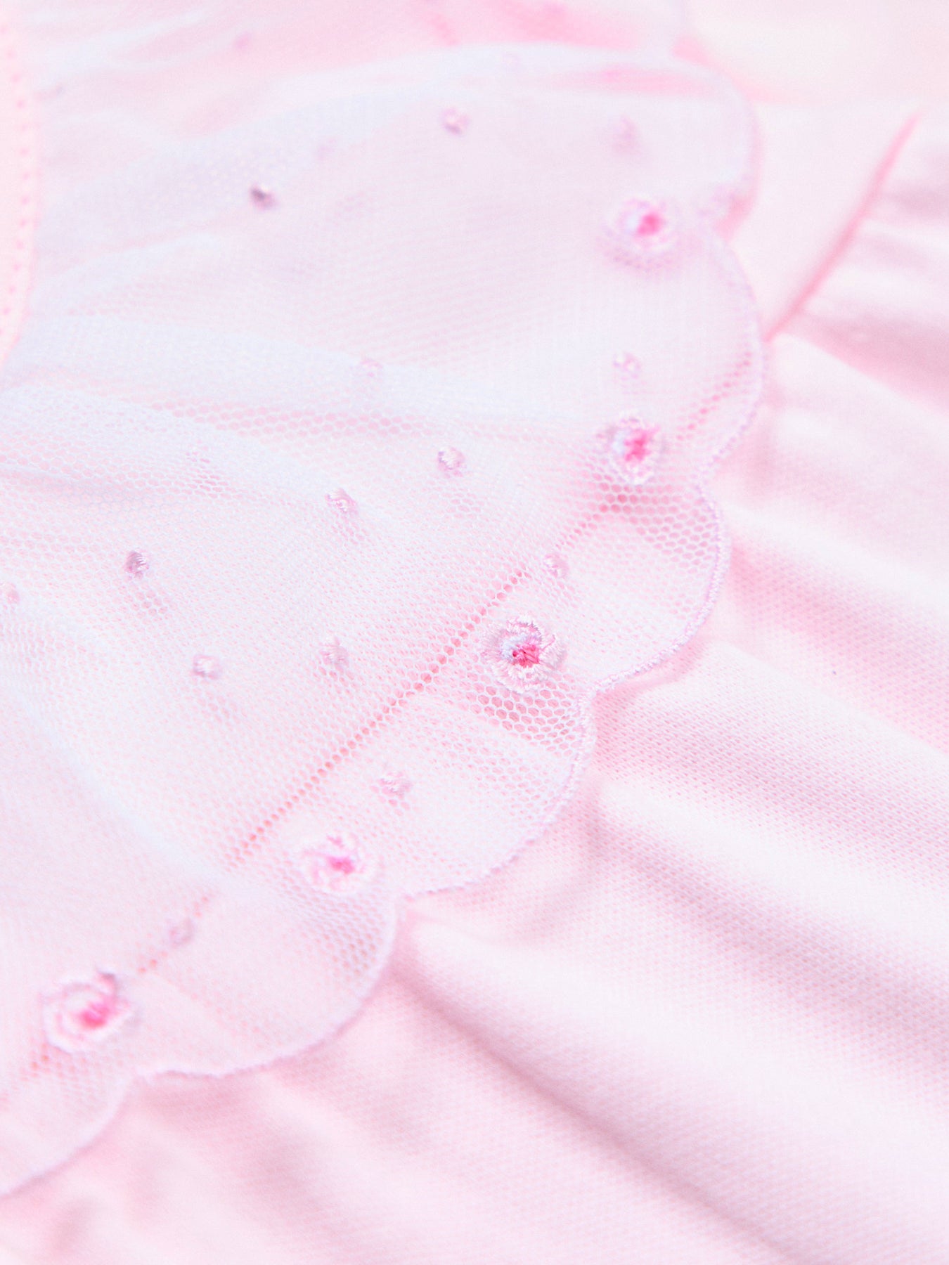 Mable Tulle Collar All-In-One