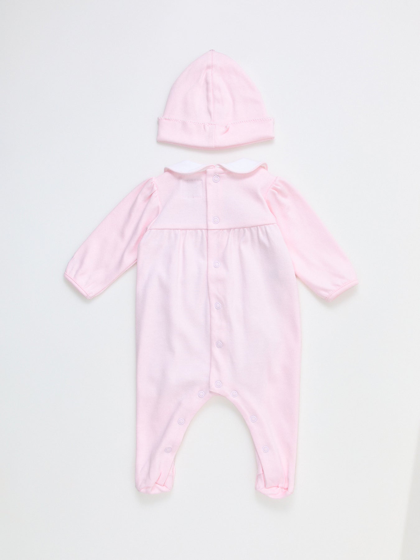 Matilda Embroidered All-In-One & Hat Set