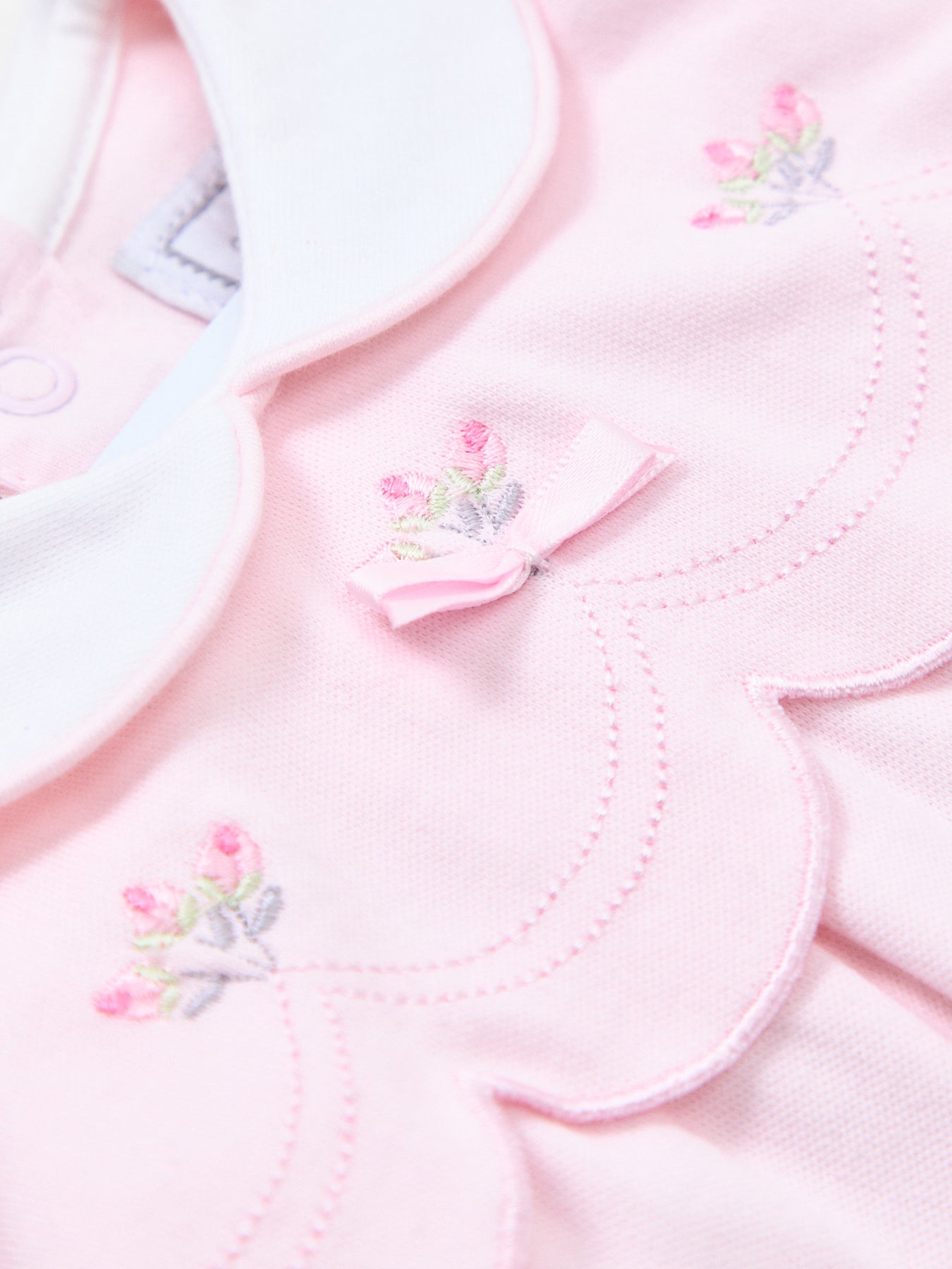 Matilda Embroidered All-In-One & Hat Set